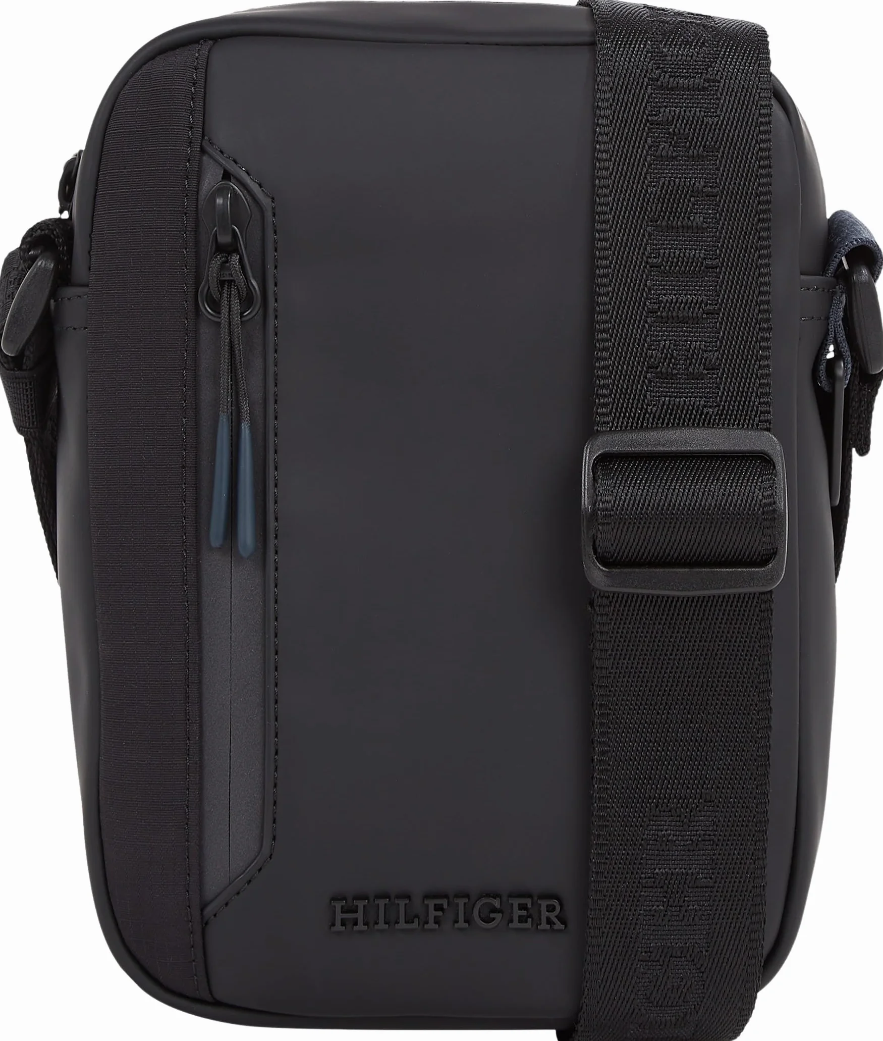 Tommy Hilfiger Th Seaonal Mini Reporter Am0Am13312, Crossover, Mężczyźni, Czarny (Czarny), Kość