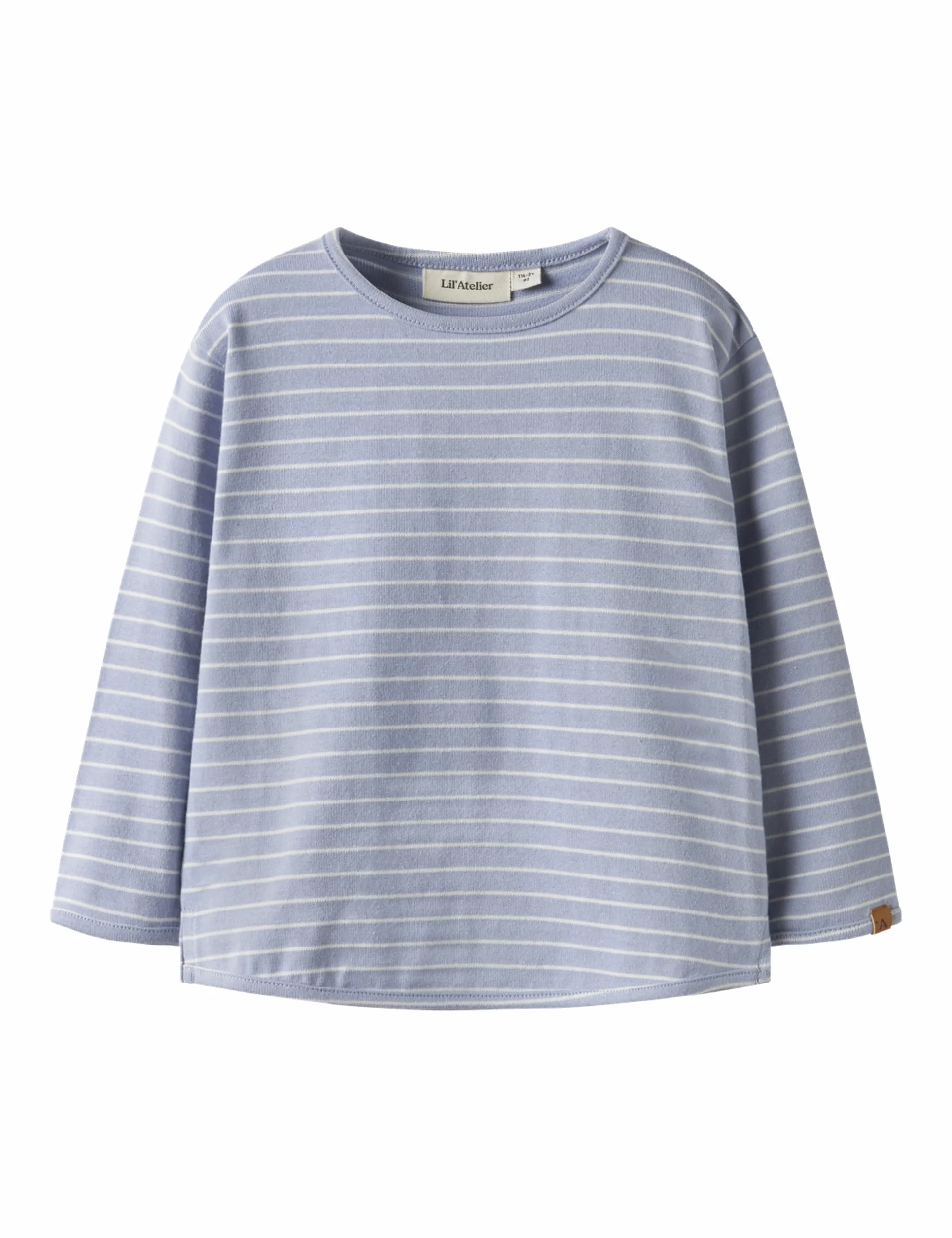 Nmmbaja Ls Loose Top Lil, niebieski (Zen Blue), 122-128