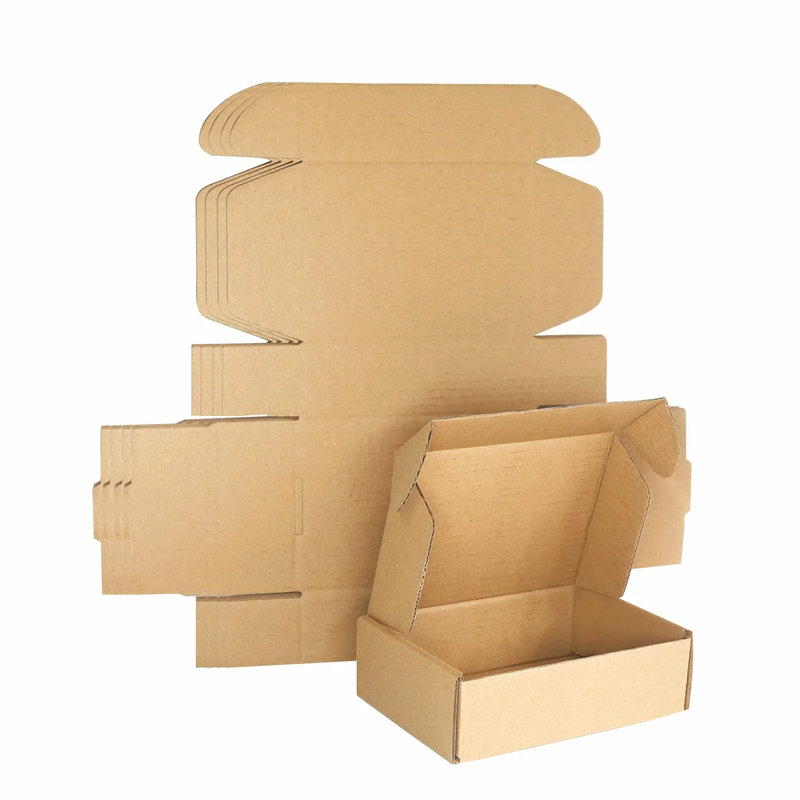 Małe pudełka wysyłkowe, 130x90x40 mm, pudełka na listy Maxi dla wysyłki pocztowej, torby wysyłkowe na przesyłki towarowe, brązowe pudełka pakowe do sklepu, do przechowywania lub na prezent, z tektury