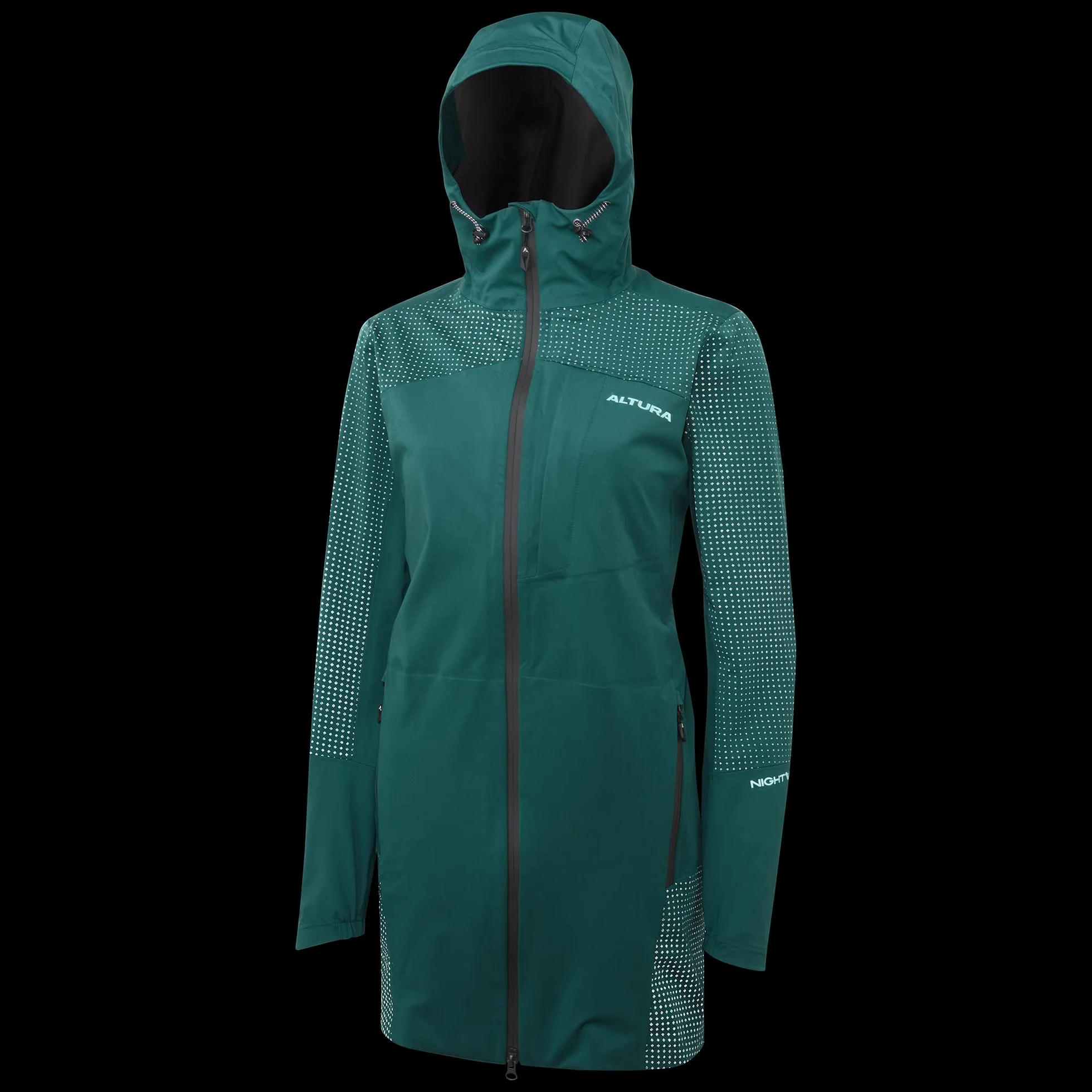 Altura NIGHT VISION ZEPHYR DAMSKI STRETCH JKT - Zielony/morski - 10 2021