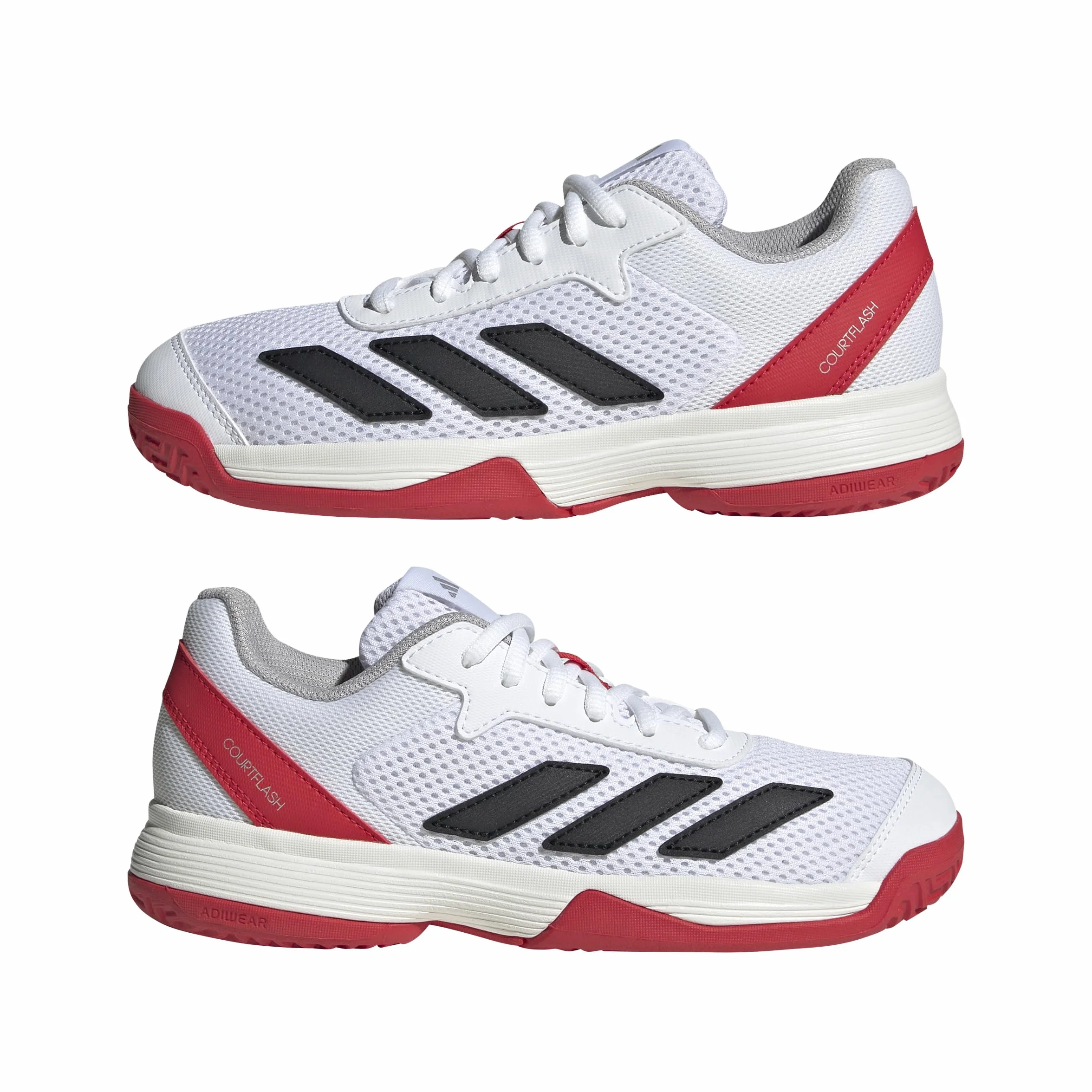 adidas Uniseks - dzieci Courtflash Kids Tennis ShoesButy tenisowe
