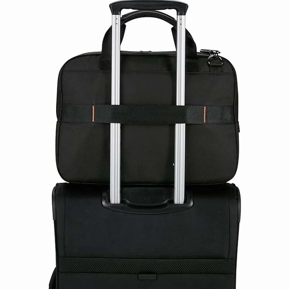 Samsonite Network 4 męska torba na laptopa aktówki (1 opakowanie), czarny (Charcoal Black), 14.1 Zoll, aktówki