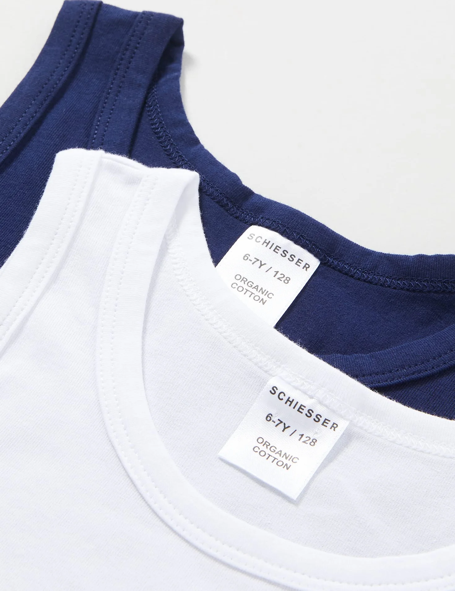 Schiesser Bielizna Chłopcy Jungen Unterhemden 2 Pack