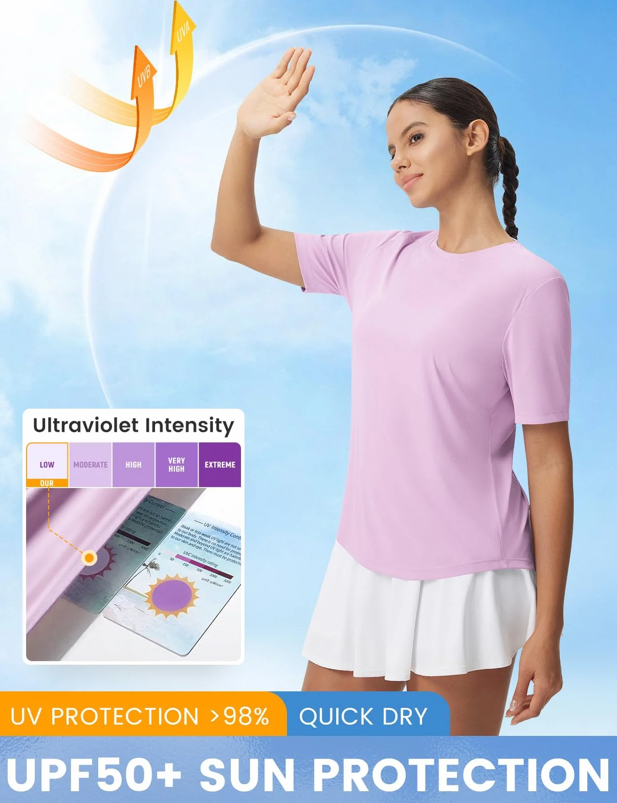 baleaf T-shirt damski outdoorowy