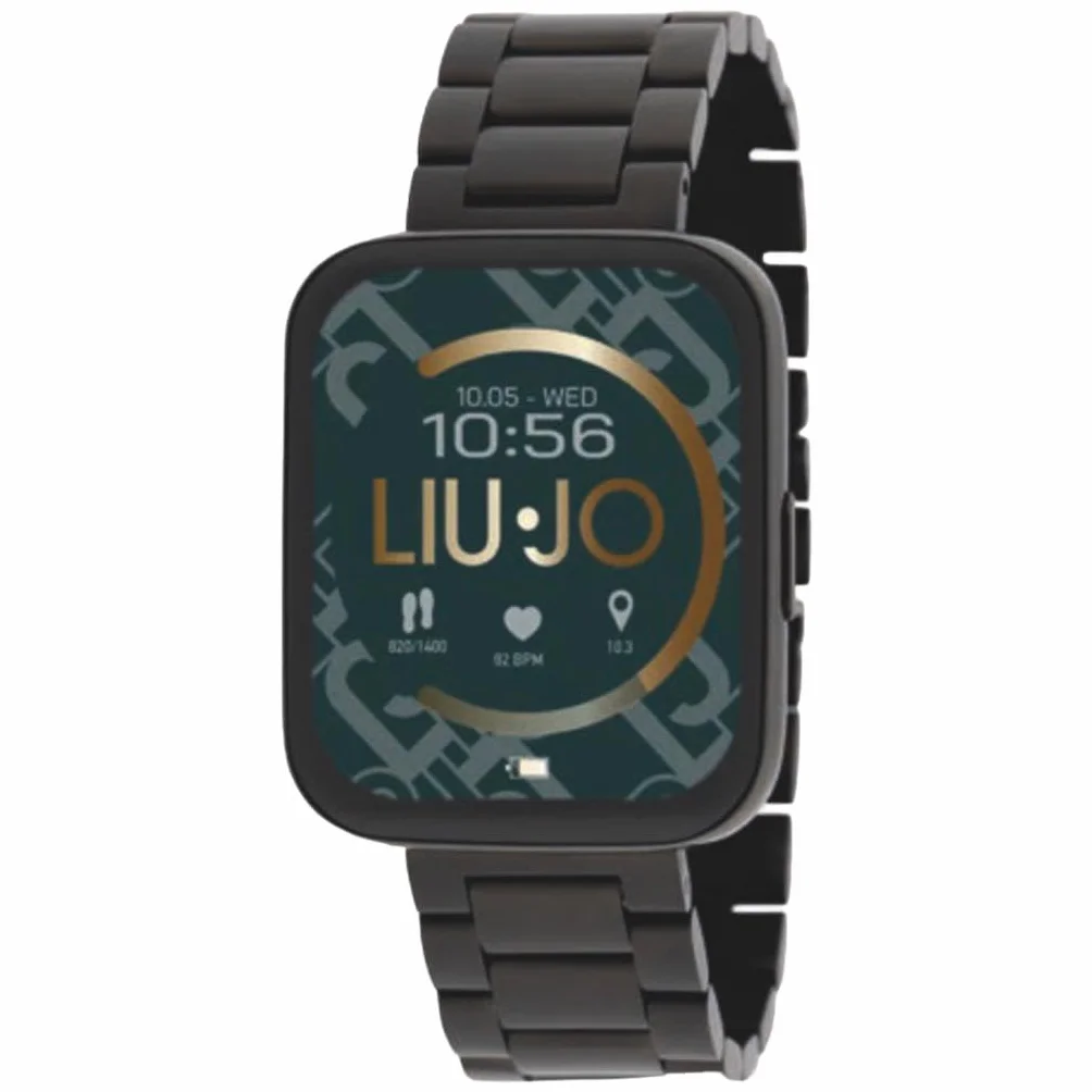 Liu Jo zegarek unisex do smartwatcha Voice Slim Solid Black, Bransoletka