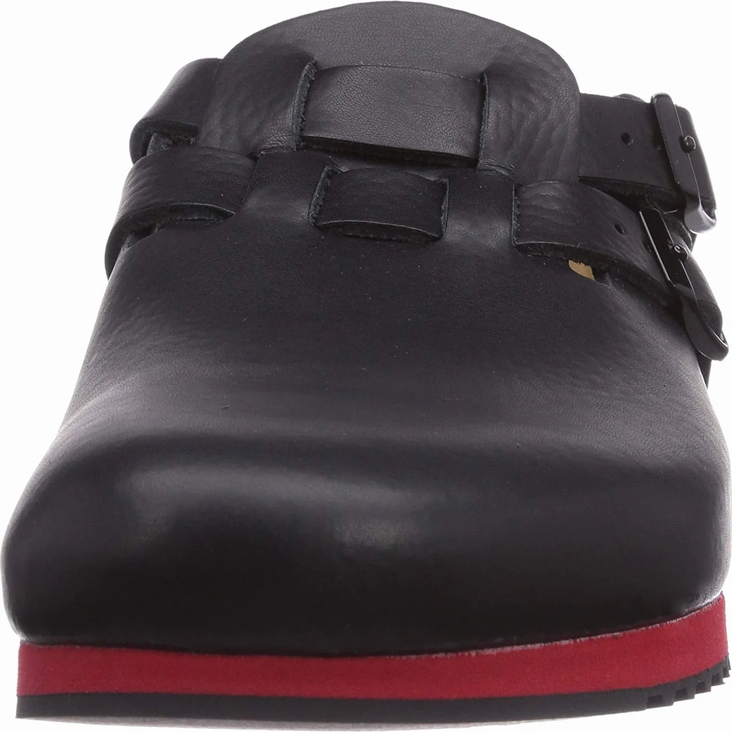 BIRKENSTOCK Damskie chodaki Kay SL skóra naturalna miękkie prześcieradło wąskie