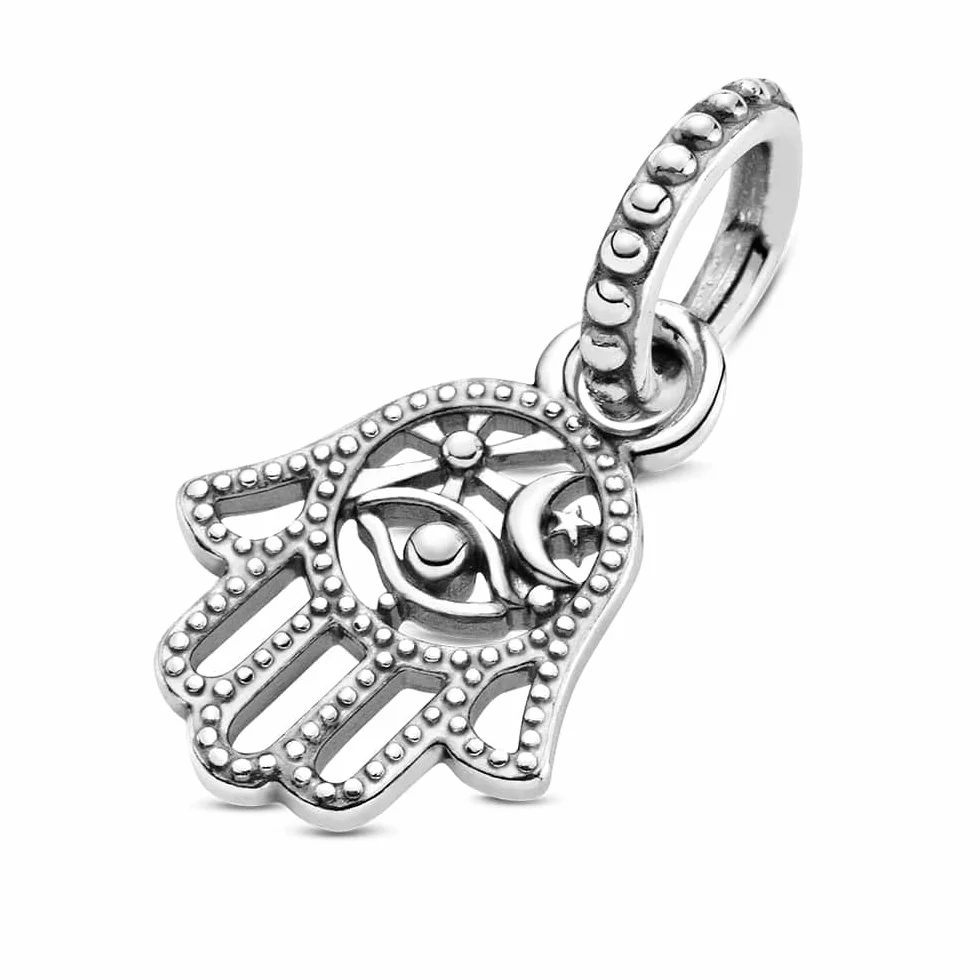PANDORA Hand der Fatima Charm-Anhänger, Sterling-Silber, 799144C00
