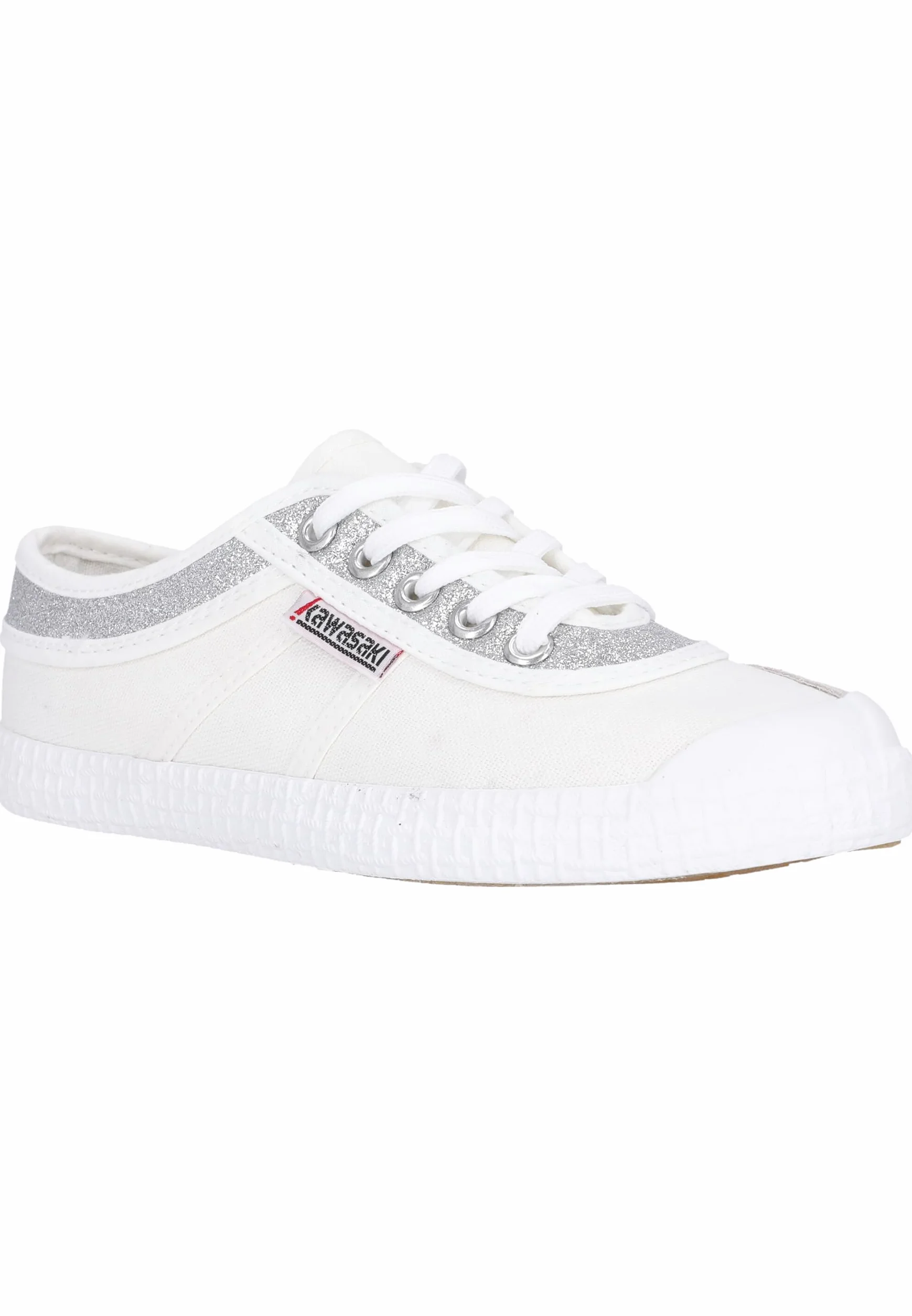 Kawasaki Kawasaki błyszczące buty płócienne - Trampki typu sneakers Uniseks
