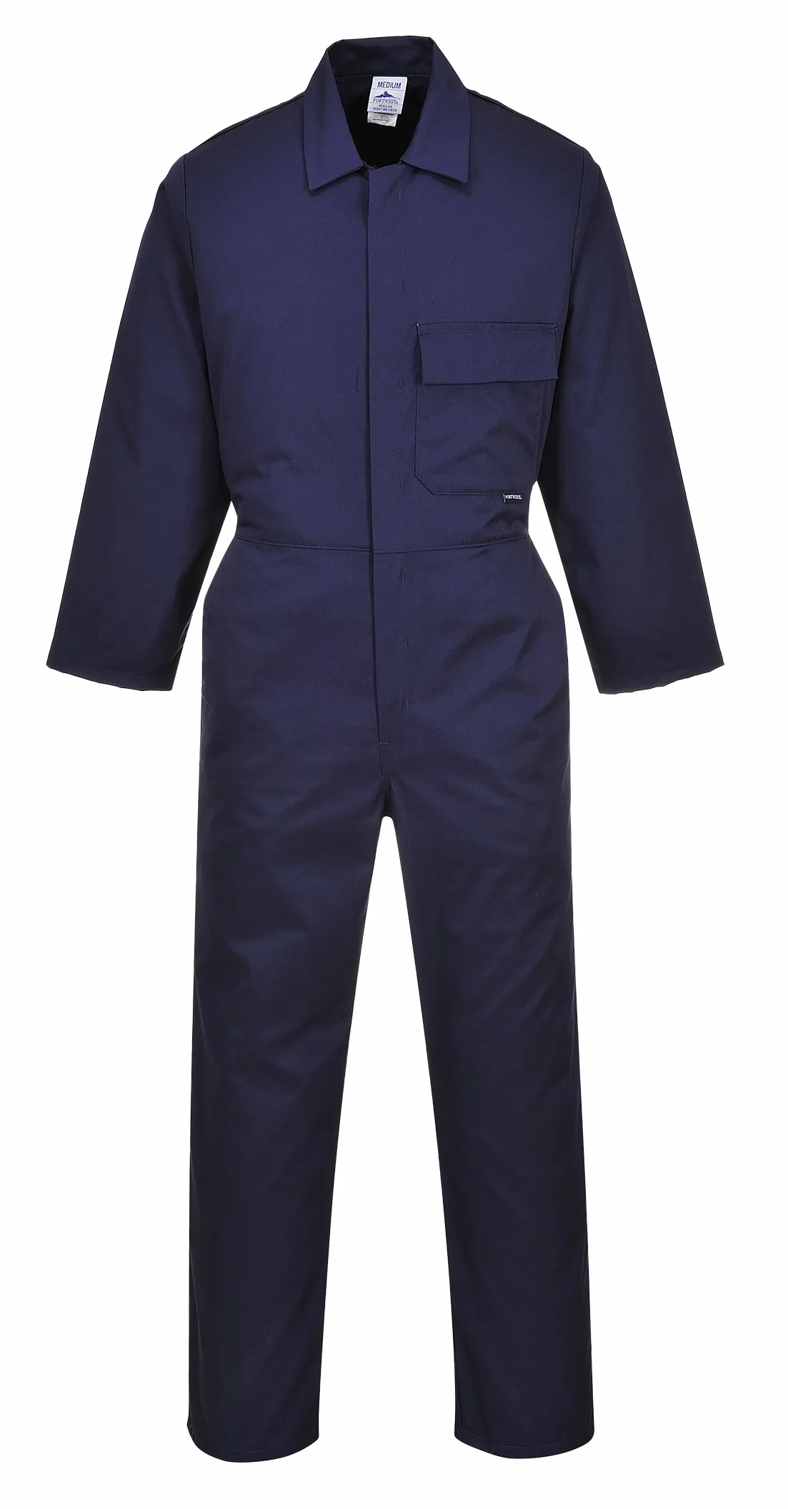 Portwest 2802 Standard Kombinezon, Regularny, Rozmiar L, Granatowy