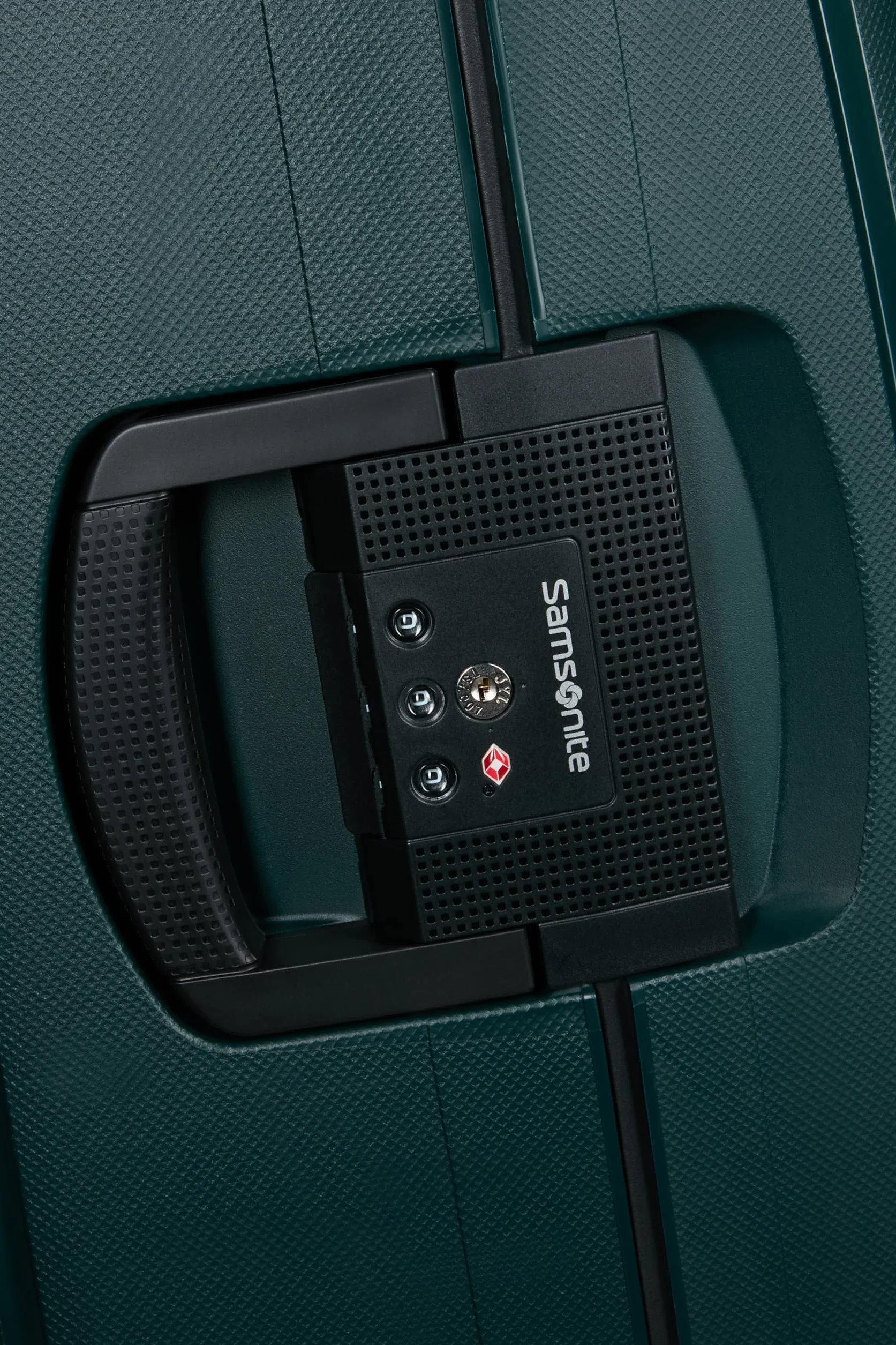 Samsonite S'Cure - Spinner M, Walizka, M (69 cm), 79 l, Zielony (Dark Teal)