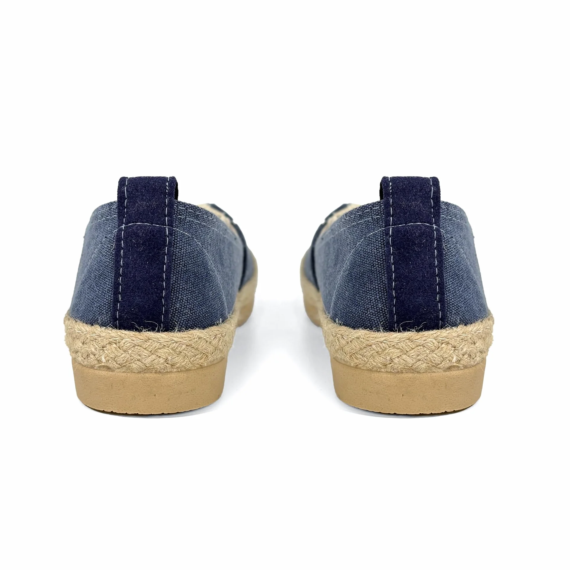 JOMIX Espadryle męskie wygodne buty żeglarskie, eleganckie buty letnie, na plażę, na lato, bez sznurowadeł, płaskie buty rekreacyjne