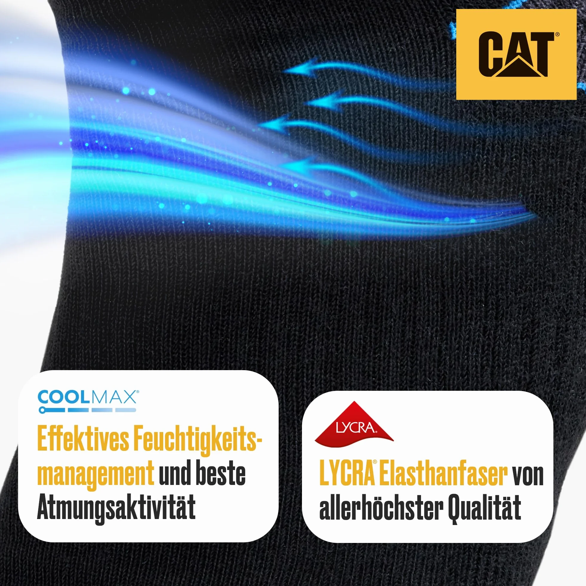 CAT CATERPILLAR POWER & COOL WORK SNEAKERS Skarpety robocze Sneakers, skarpety robocze, skarpety robocze, rozmiary 39-42, 43-46, 47-50