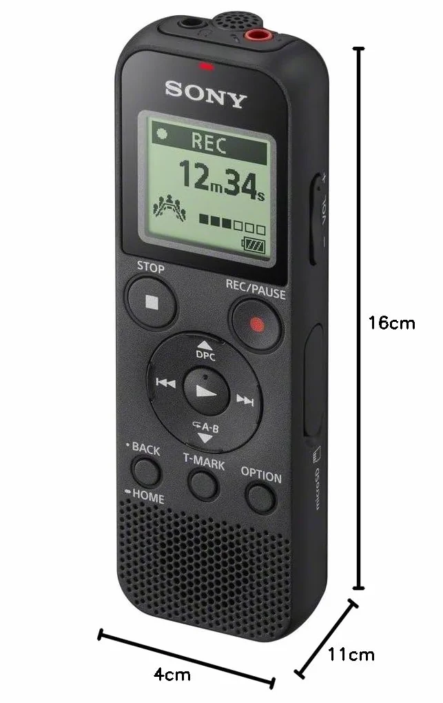 Sony ICD-PX370 - monofoniczny dyktafon cyfrowy