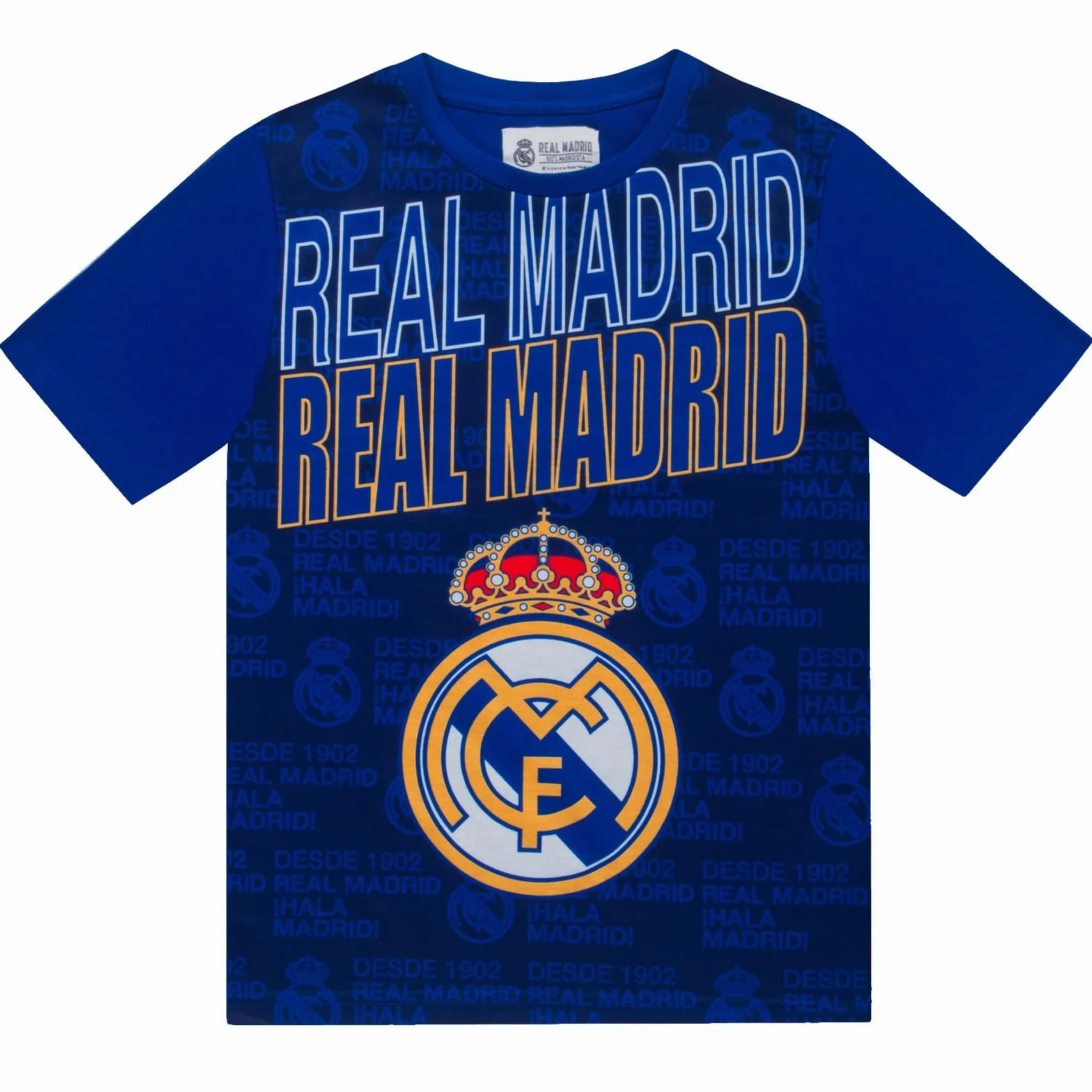 Real Madrid Chłopięca krótka piżama - oficjalny prezent od piżamy piłkarskiej dla dzieci