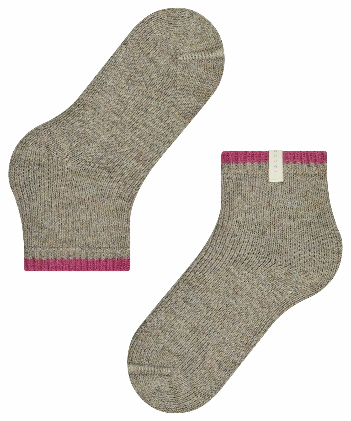 FALKE Kobiety Cosy Plush z wzorem oddychająca regulująca temperaturę neutralizująca zapachy Wełna Alpaki antypoślizgowe wypustki na podeszwie wygodne krótkie ciepłe z pluszem do wypoczynku 1 Para