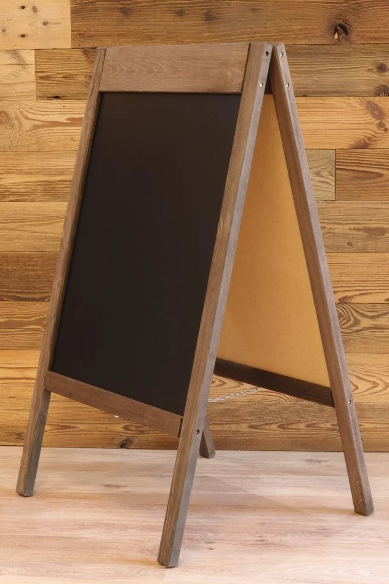 POTYKACZ Dwustronny duży stojak REKLAMOWY 100x60 tablica + GRATIS PISAKI
