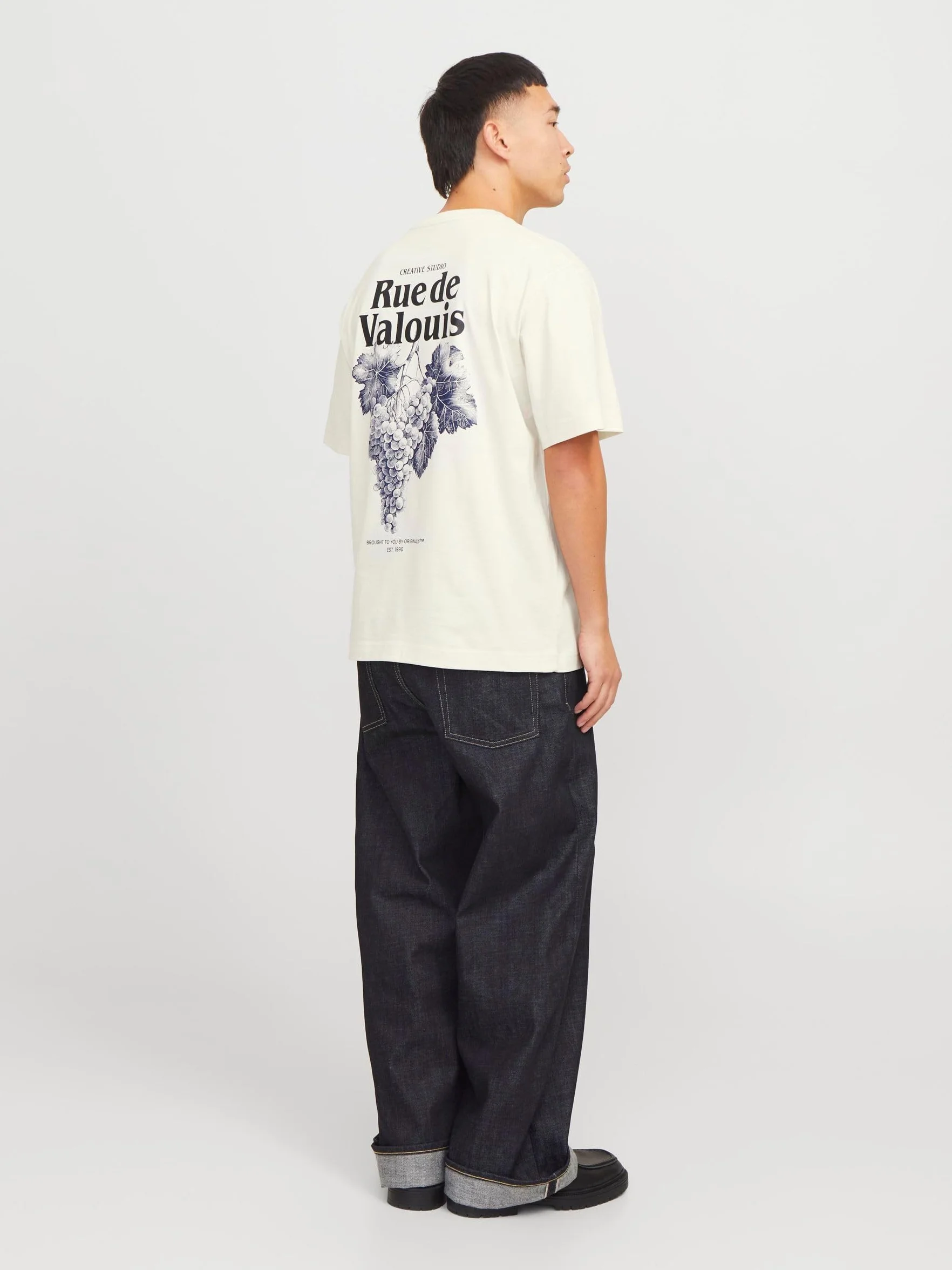 JACK & JONES Jorparos Easter Sketch Tee SS Crew Neck