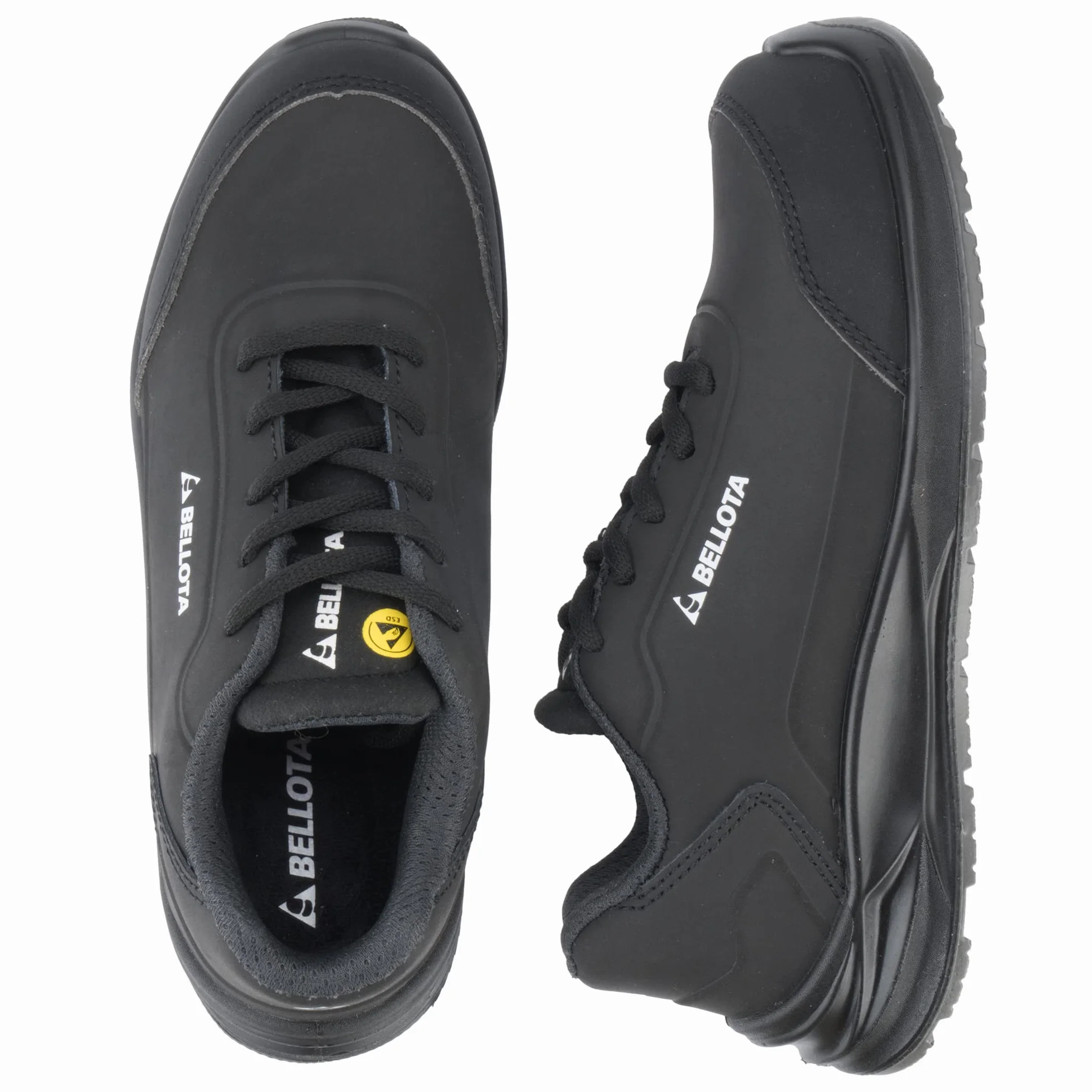 Bellota Damskie buty ochronne Flex Carbon Fem S3 / obuwie 073890s3 Industrial, czarny/biały, 5 UK, Czarny, biały