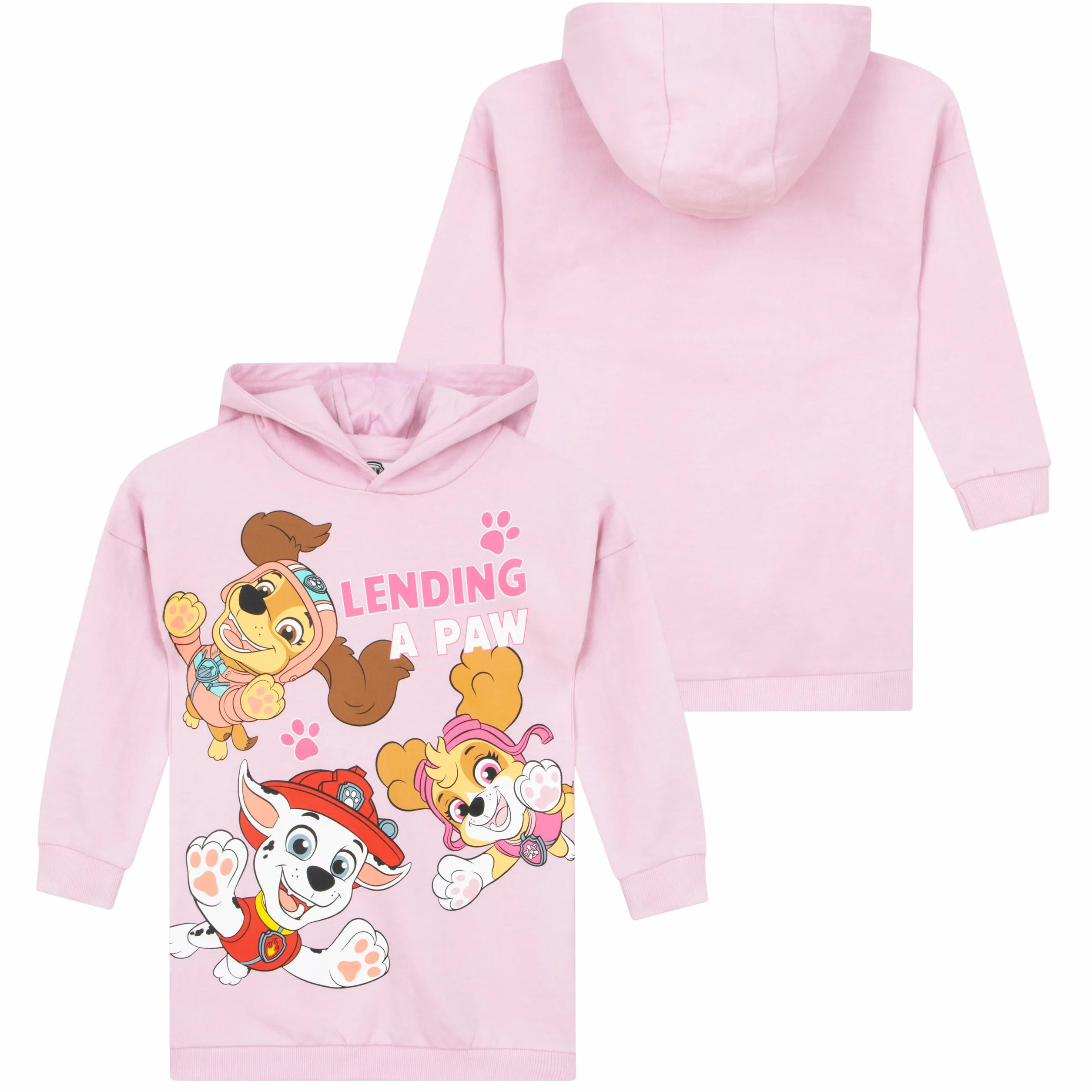 PAW Patrol Outfit | Zestaw Bluza z Kapturem i Legginsy dla Dziewczynek | Ubrania dla Dziewczynek
