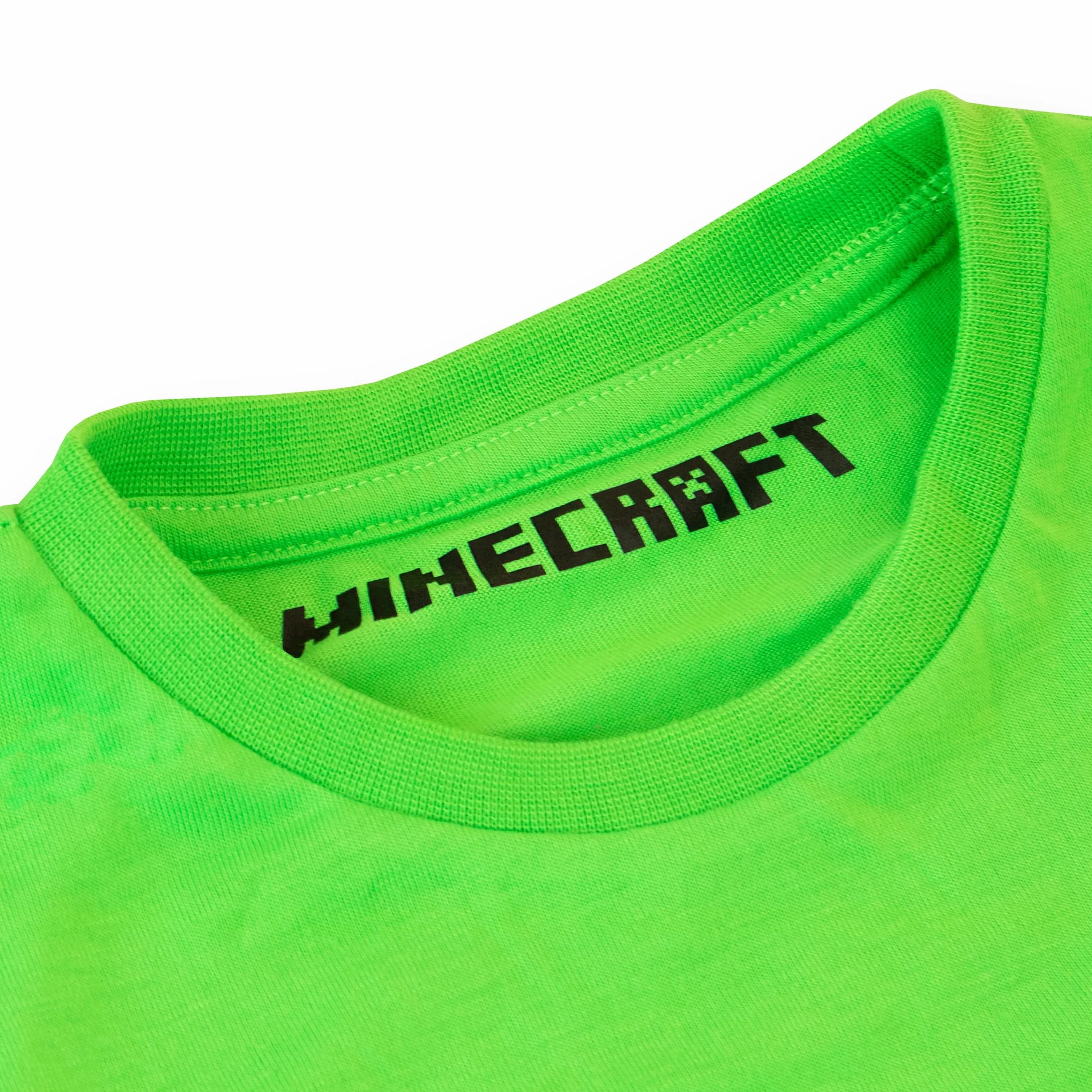 Minecraft Dziewczęce Piżamy | Koszulka Nocna Creeper dla Dziewczynek | Piżamy dla Graczek | Prezenty z Tematyką Gier
