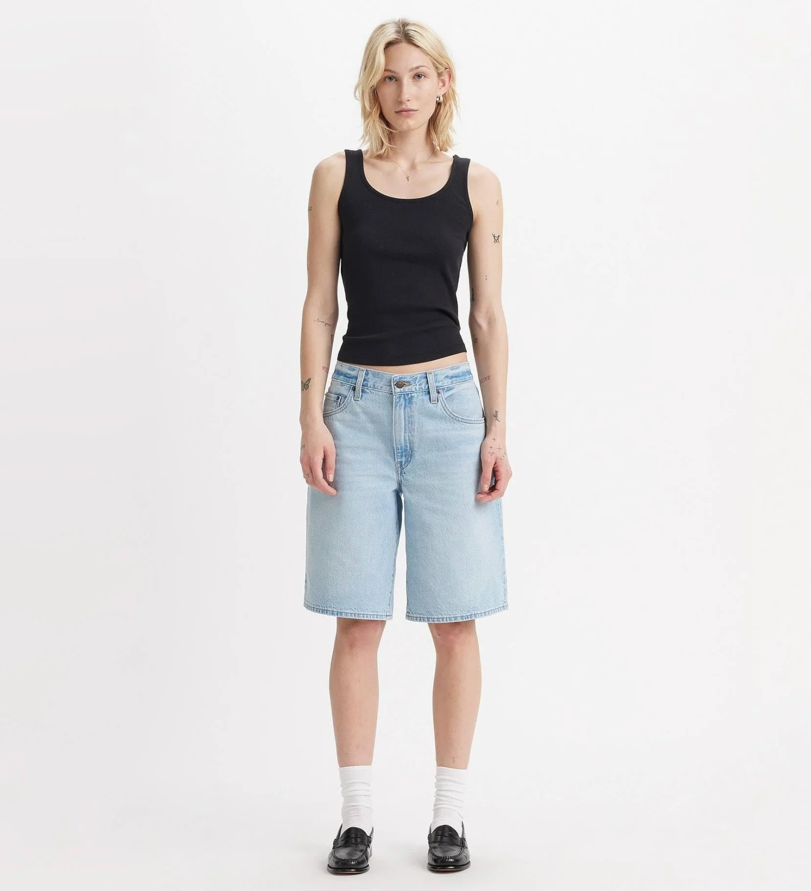 Levi's Baggy Dad Jort - Shorty Kobiety