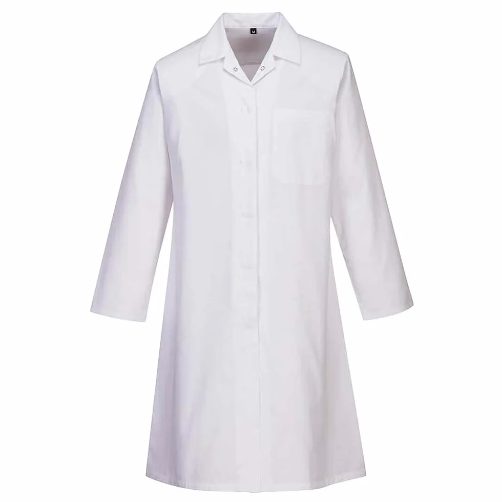 Portwest Fartuch Damski Spozywczy 2205 XL Bialy 1 Kieszenia