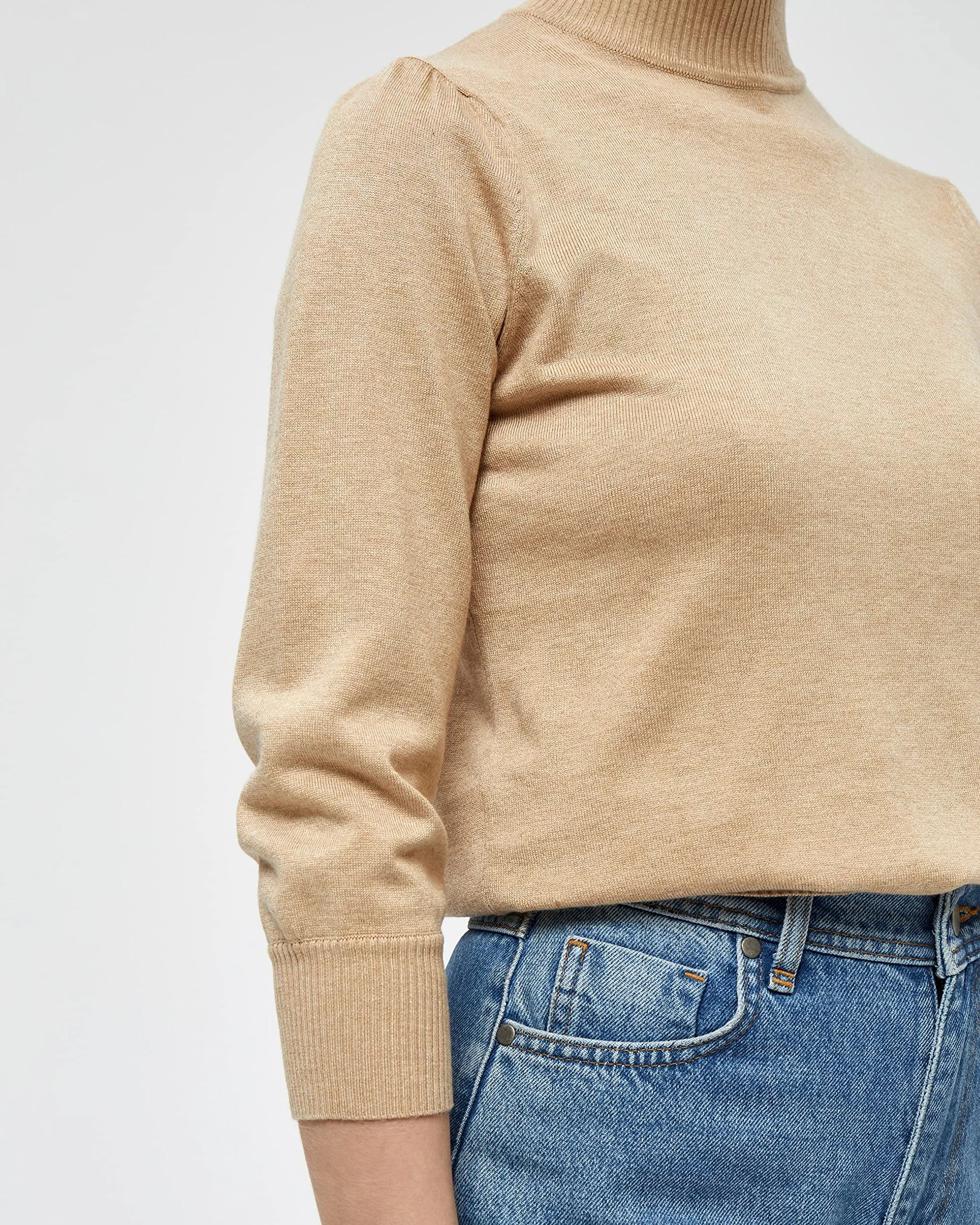 Minus Sweter Kobiety Mersin Roll Neck Knit