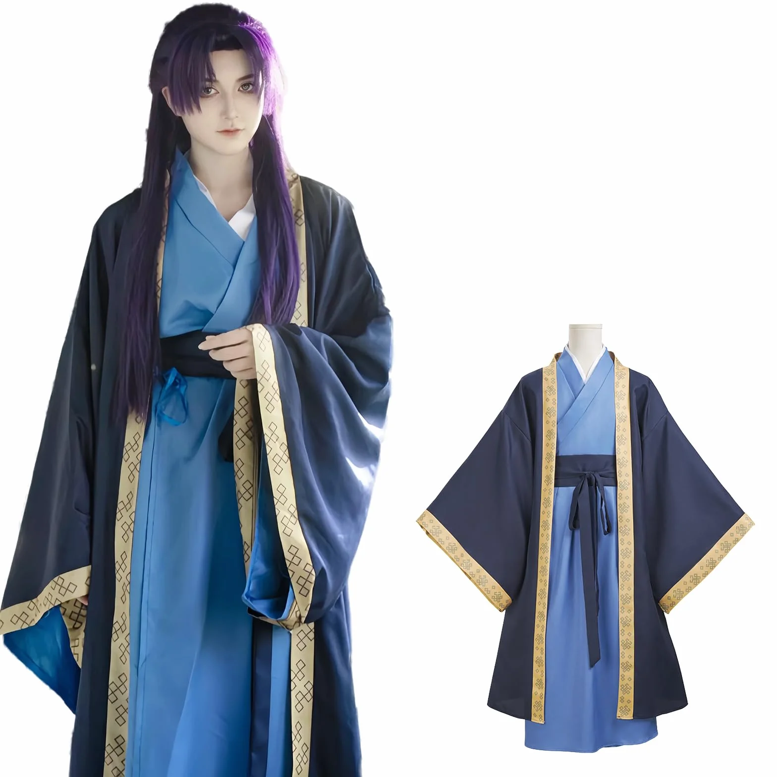 Maomao/Jinshi kostium cosplay, Anime Hanfu dla dorosłych, cosplay Anime na Halloween, karnawał, imprezę