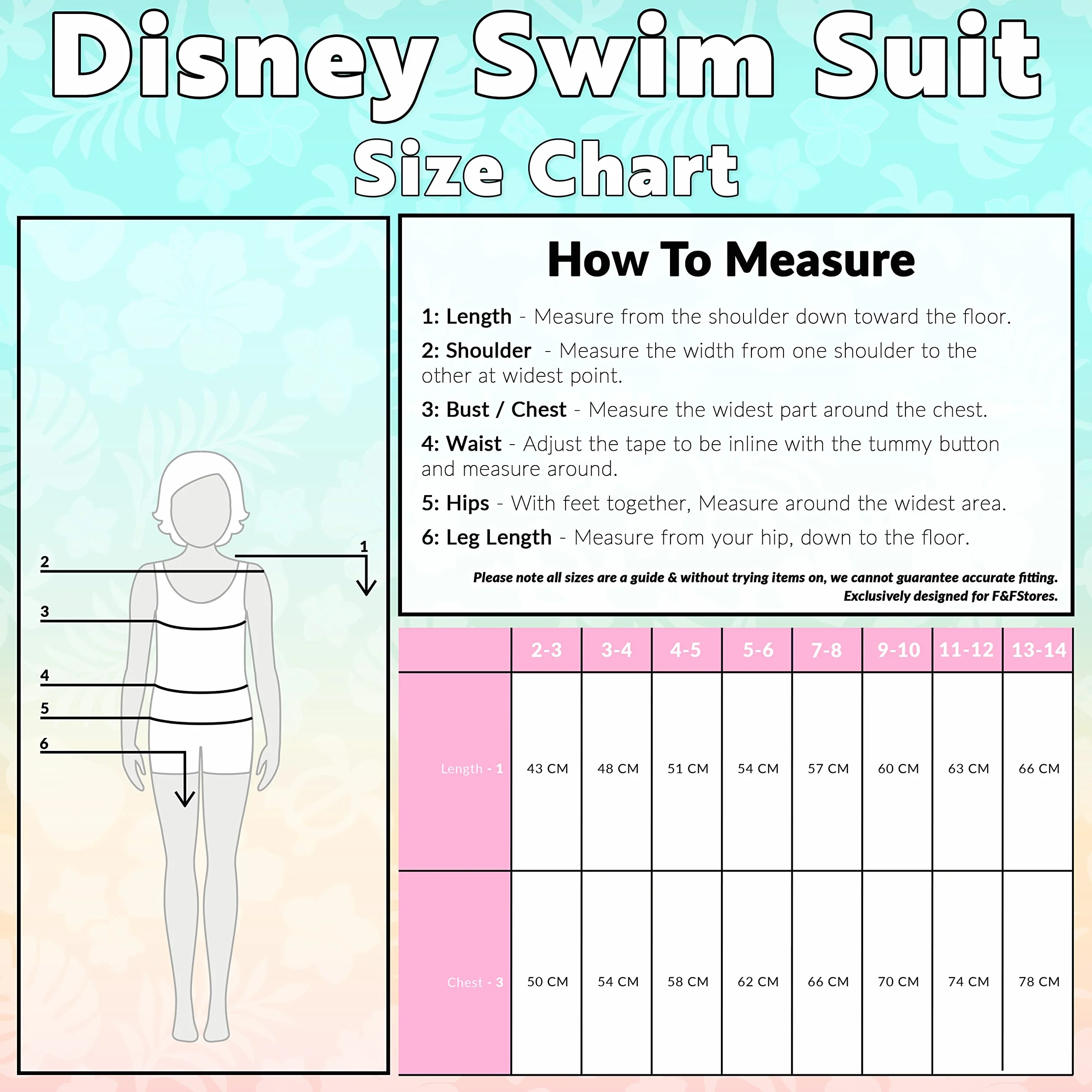 Strój kąpielowy Disney Stitch Girls Summer Holiday Essentials Minnie Mouse Frozen Ariel Maluchy Nastolatki Stroje kąpielowe dla dzieci 2-14 lat Jednoczęściowy strój kąpielowy Plaża Basen