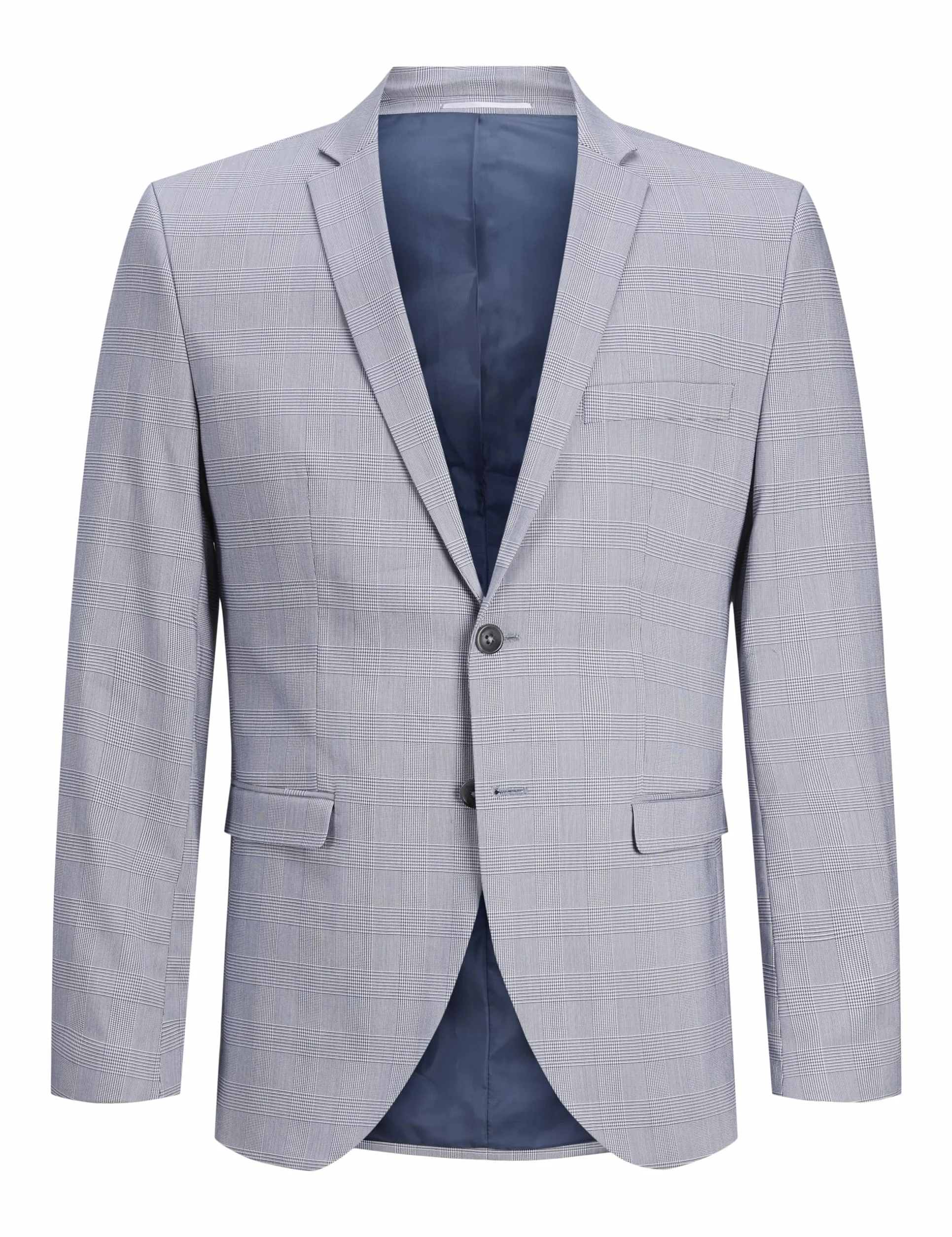 JACK & JONES Kurtka garniturowa Mężczyźni Jprsolaris Check Blazer Sn