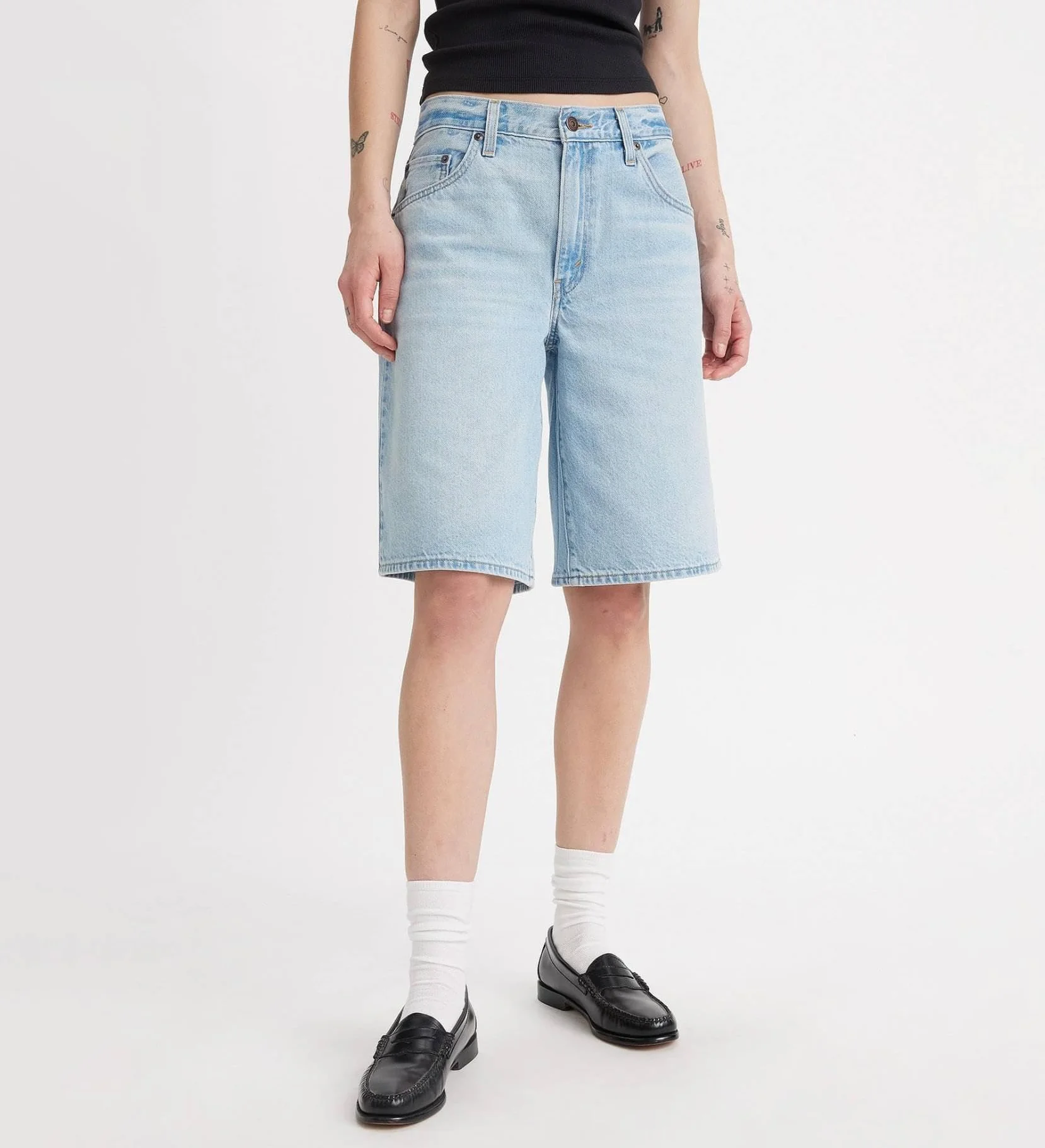 Levi's Baggy Dad Jort - Shorty Kobiety