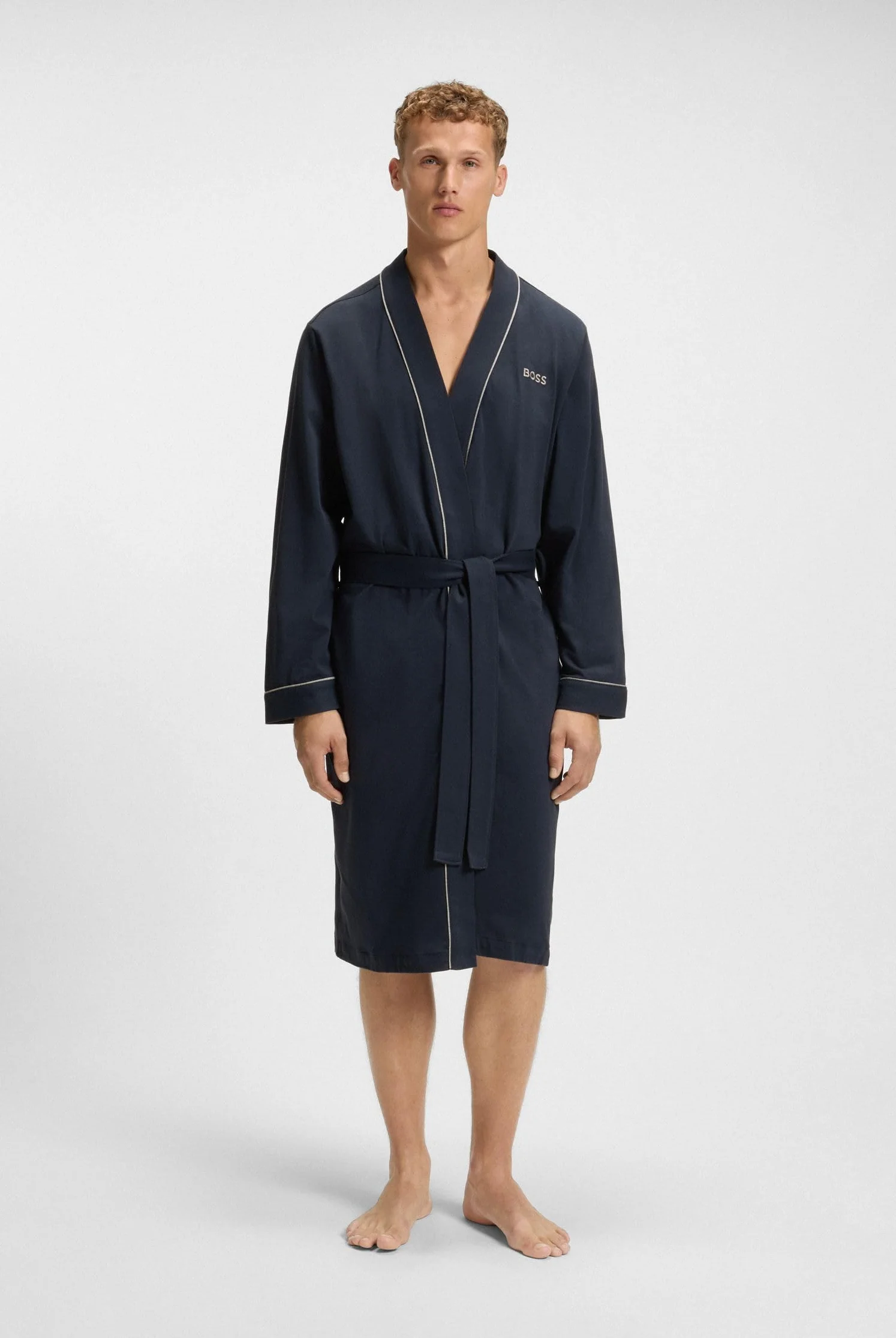 BOSS Szlafrok Mężczyźni Kimono BM (1 w zestawie)