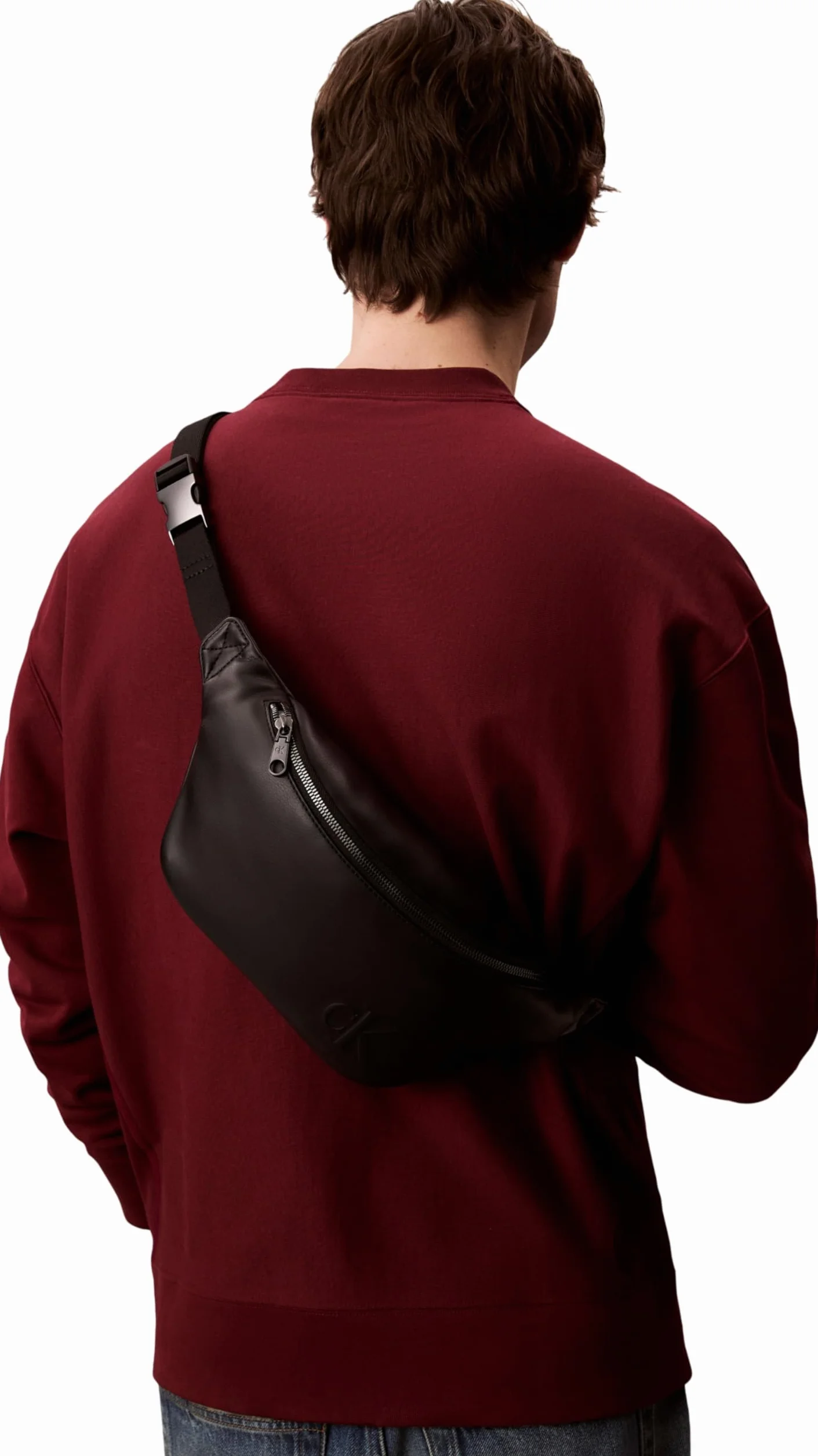 CALVIN KLEIN Męska torba na pasek CK WAISTBAG LV04D3249G, czarna (czarna), jeden rozmiar, czarny (czarny), Jeden rozmiar, Torba na pasek