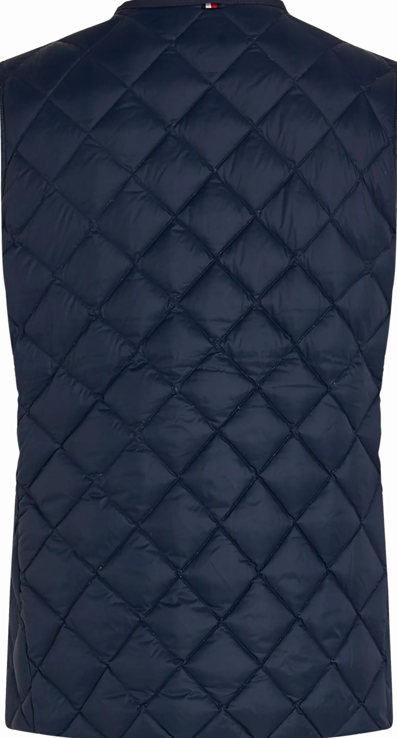 Tommy Hilfiger UL Down Pikowana kamizelka bez rękawów WW0WW43214 Kobiety Ul Down Quilt Collarless Vest Ww0ww43214