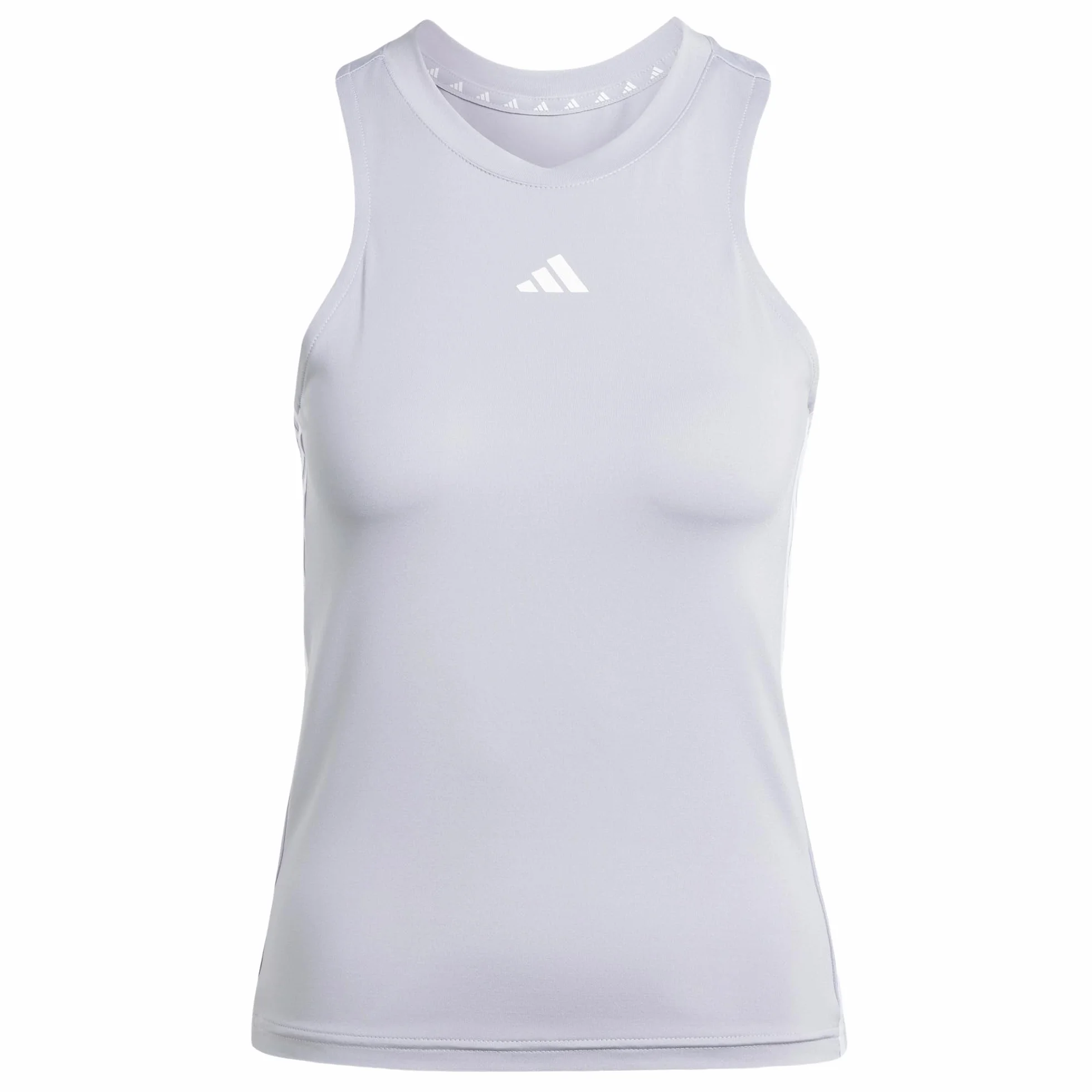 adidas Kobiety AEROREADY Train Essentials Regular 3-Stripes Tank Top, glory grey/white, XL