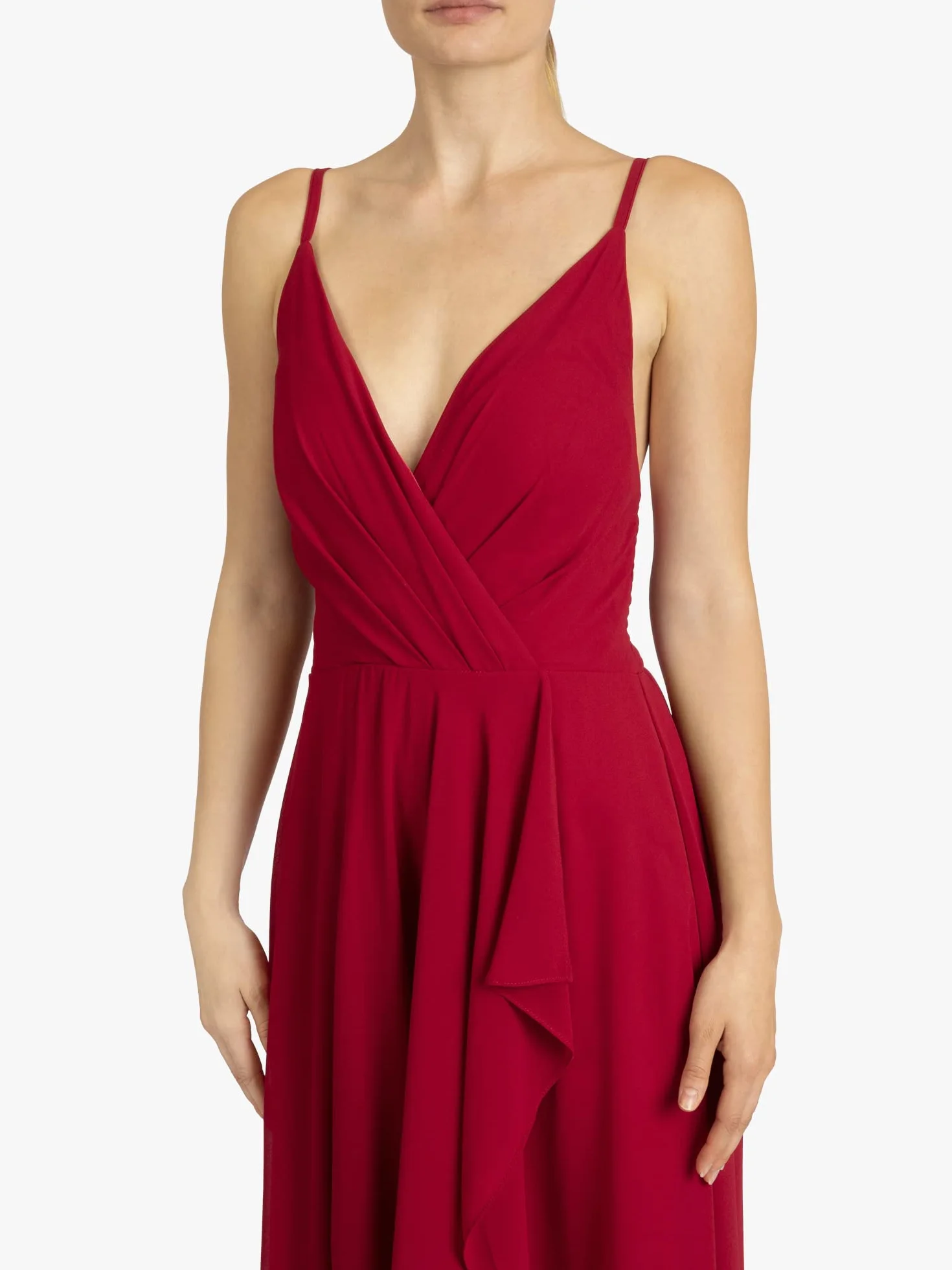 ApartFashion Sukienka damska, czerwona, normalna, czerwony, 38