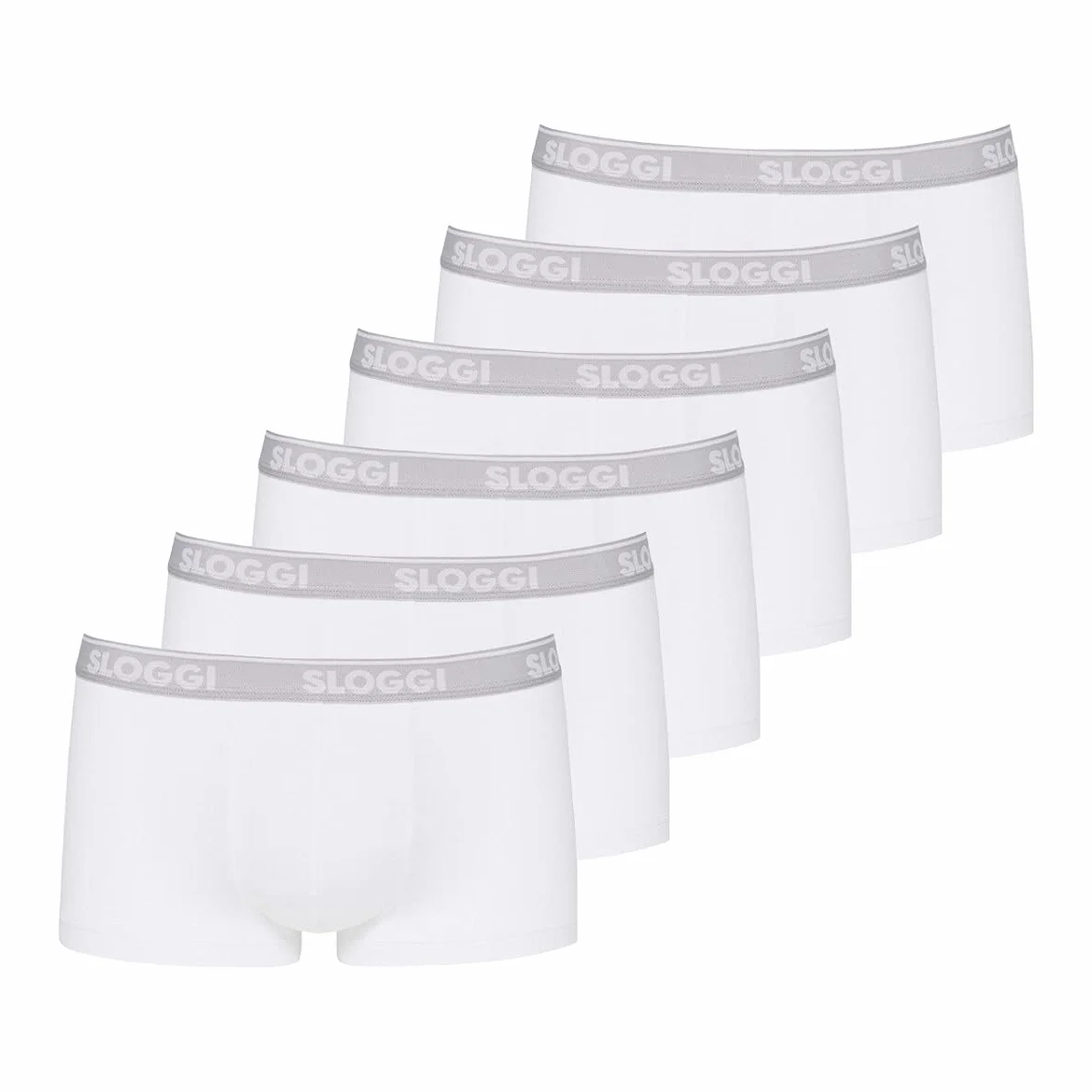 Sloggi Bokserki Mężczyźni Go abc hipster 6p (6 w zestawie)