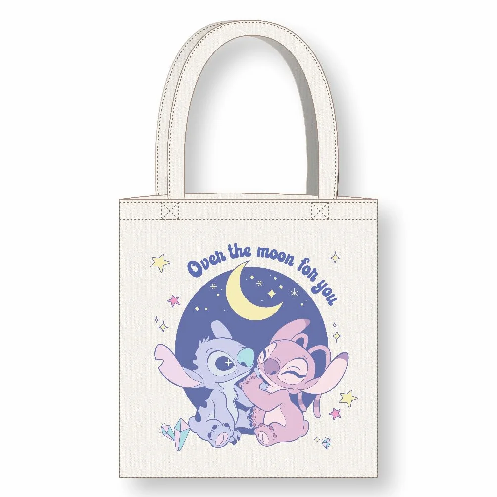 Cerdà Marvel Spider-Man Torba, Biały - Over The Moon For You, 36 x 39 cm, Lilo i Stitch