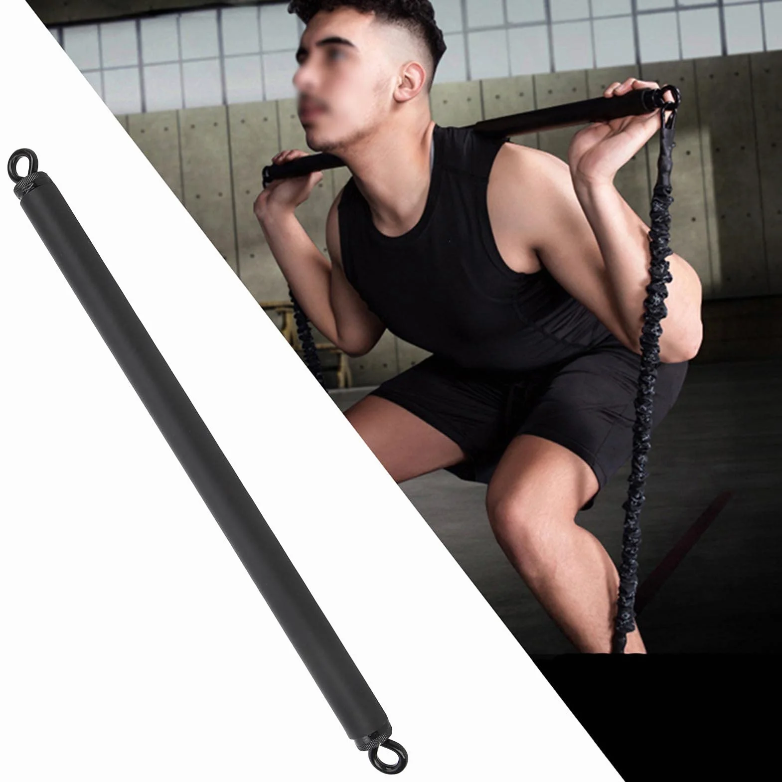 Pilates Fitness Bar, wielofunkcyjna joga Rally Bar Body Sculpting dla domu