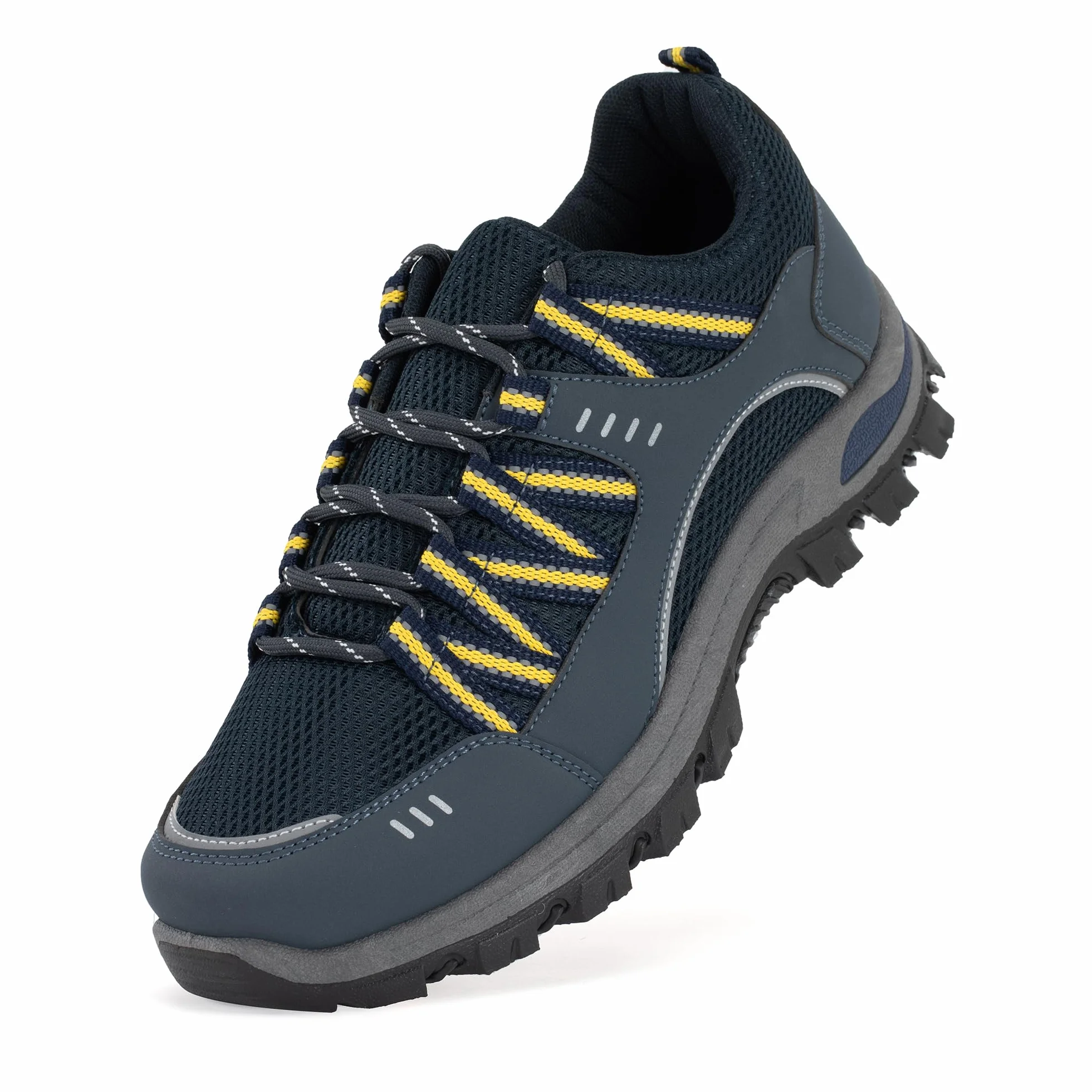 JOMIX Męskie buty trekkingowe i turystyczne, lekkie, oddychające buty sportowe, antypoślizgowe, miejskie, buty górskie do codziennego użytku