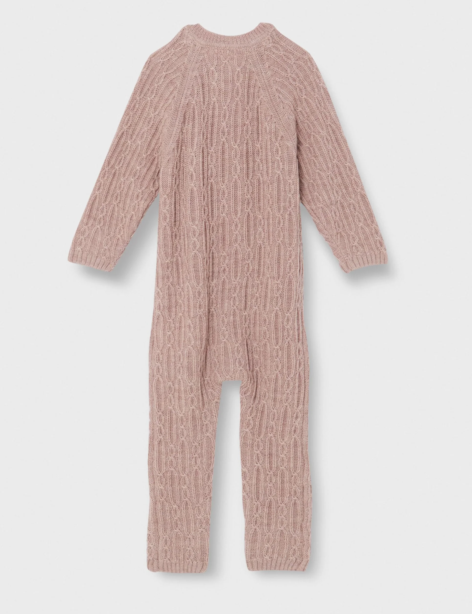 NAME IT Kombinezon Niemowlęta - dziewczynki Nmfwrilla Wool Ls Knit Suit Xxiii