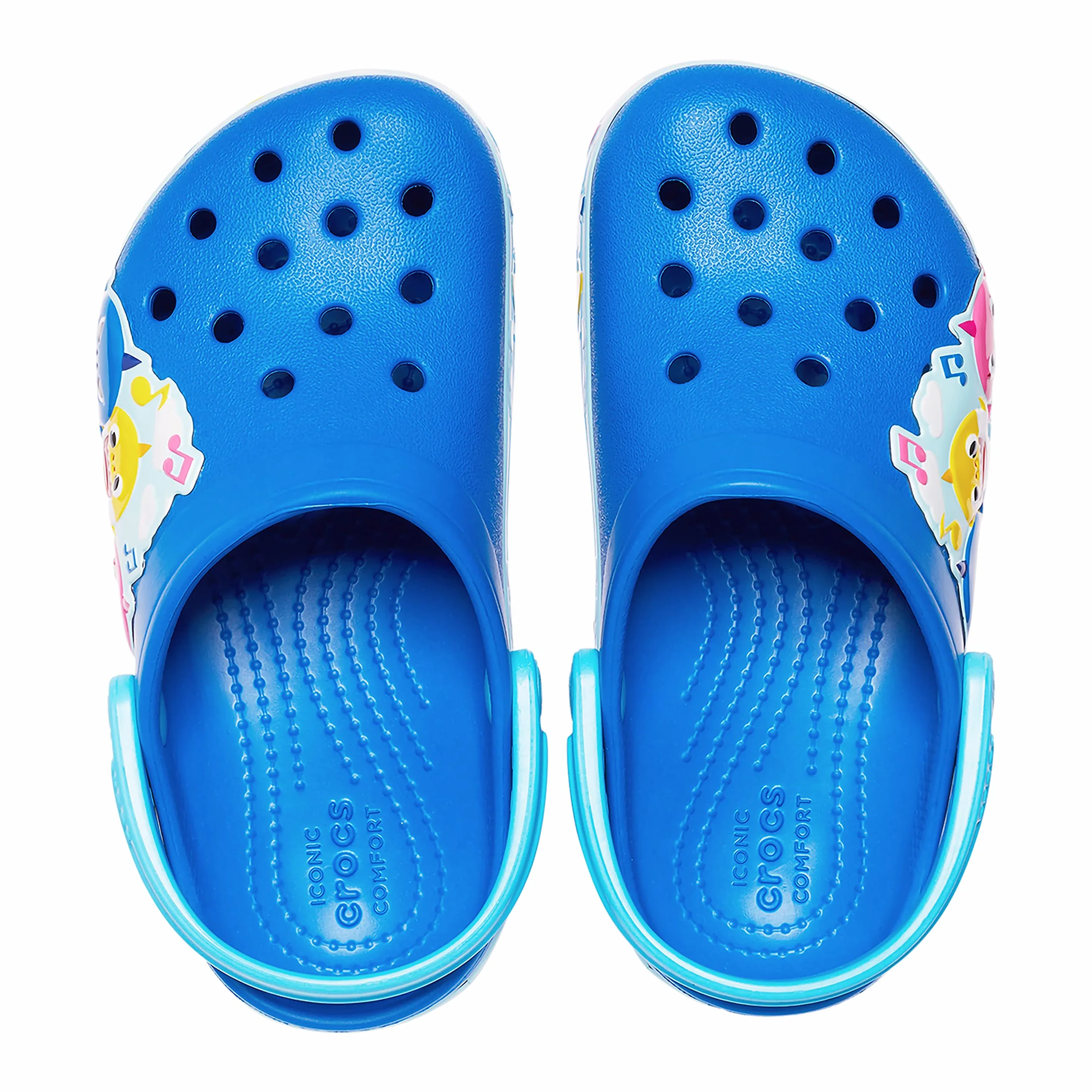 Crocs Uniseks - dzieci Crocs FL Baby Shark Band Clog TChodak