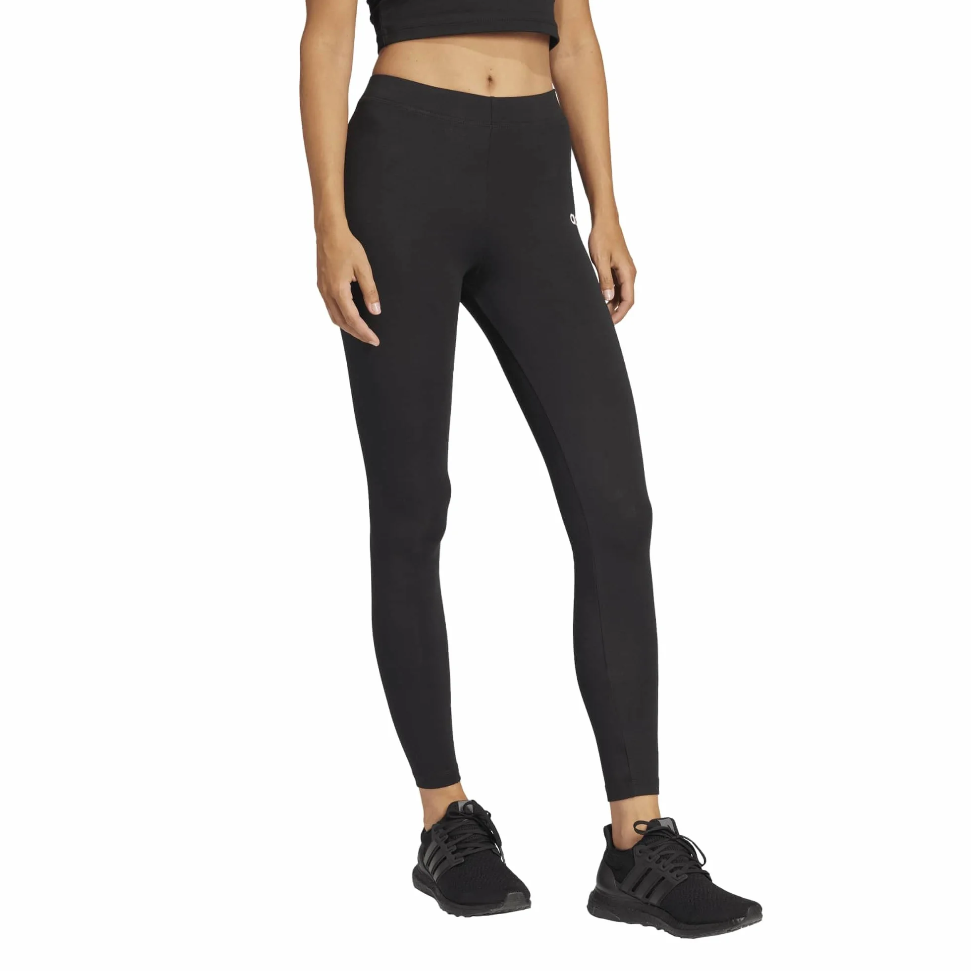 adidas Essentials Linear Cotton Leggings - Rajstopy Kobiety