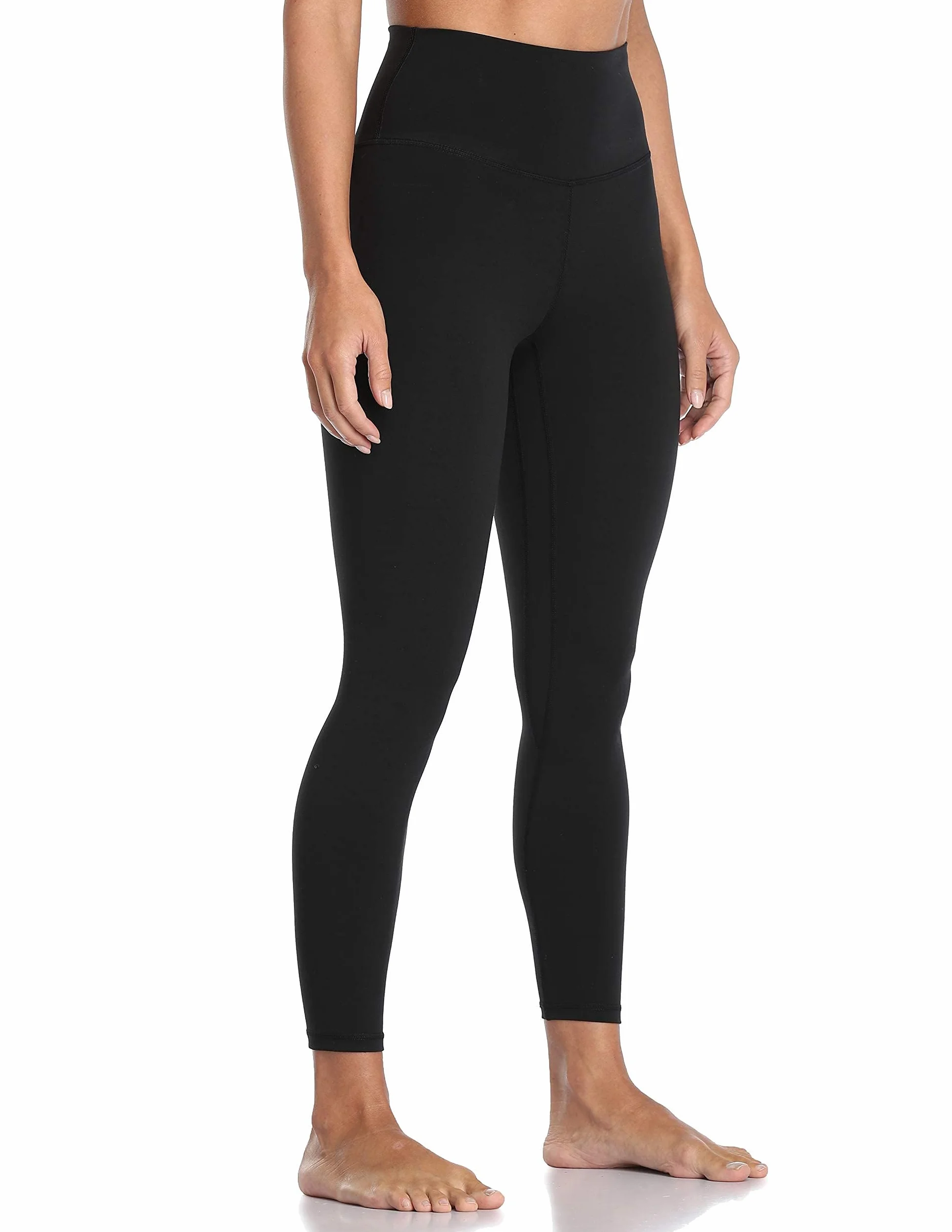 Colorfulkoala Damskie legginsy treningowe z wysokim stanem, kontrola brzucha, ultra miękkie spodnie do jogi 63 cm