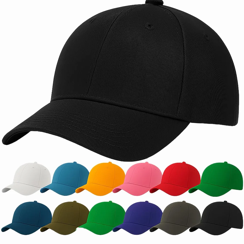 4sold Czapka z Daszkiem Bawełniana, Unisex, Regulowana, Lekkia i Oddychająca, Na Lato, Sport i Codzienne Użytkowanie
