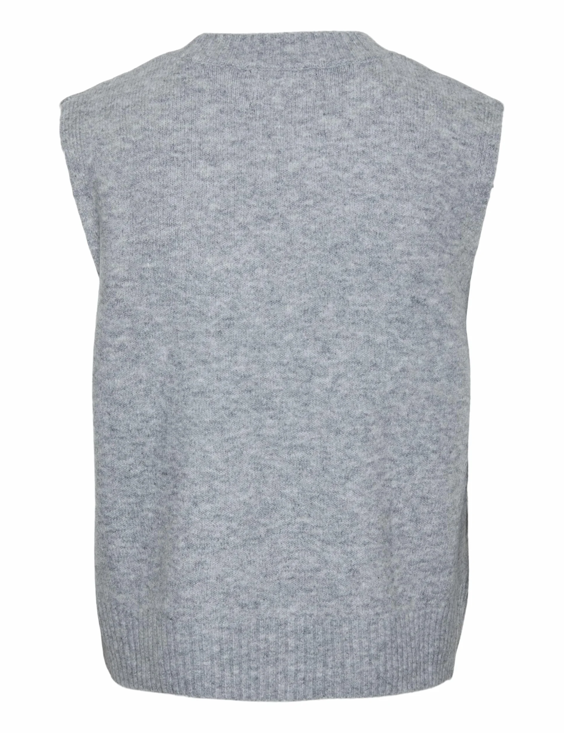 PIECES Kamizelko sweter Kobiety Pcnanu Sl O-neck Knit Bc