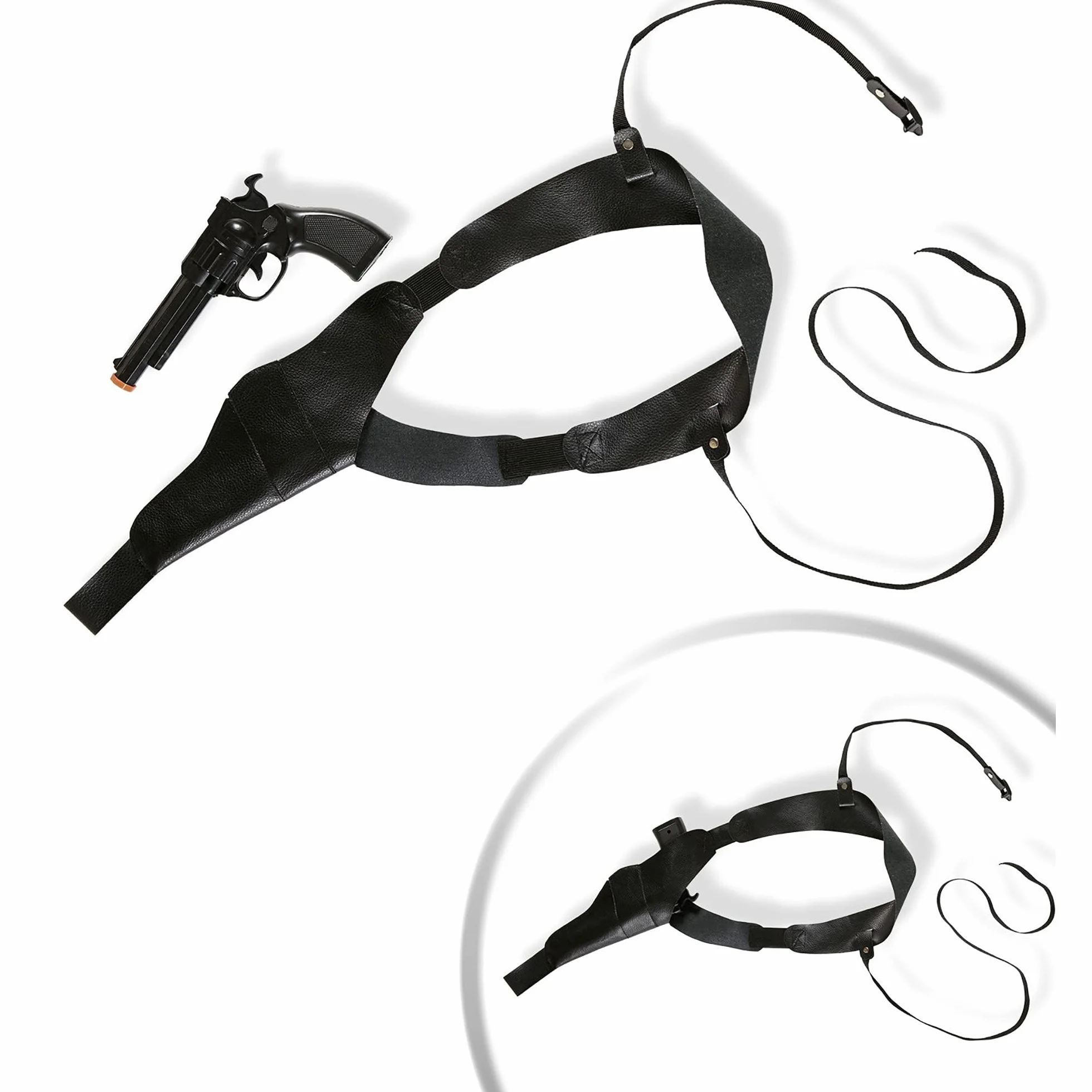 Widmann 04116 - uchwyt na pistolet z pistoletem, czarny, pasek