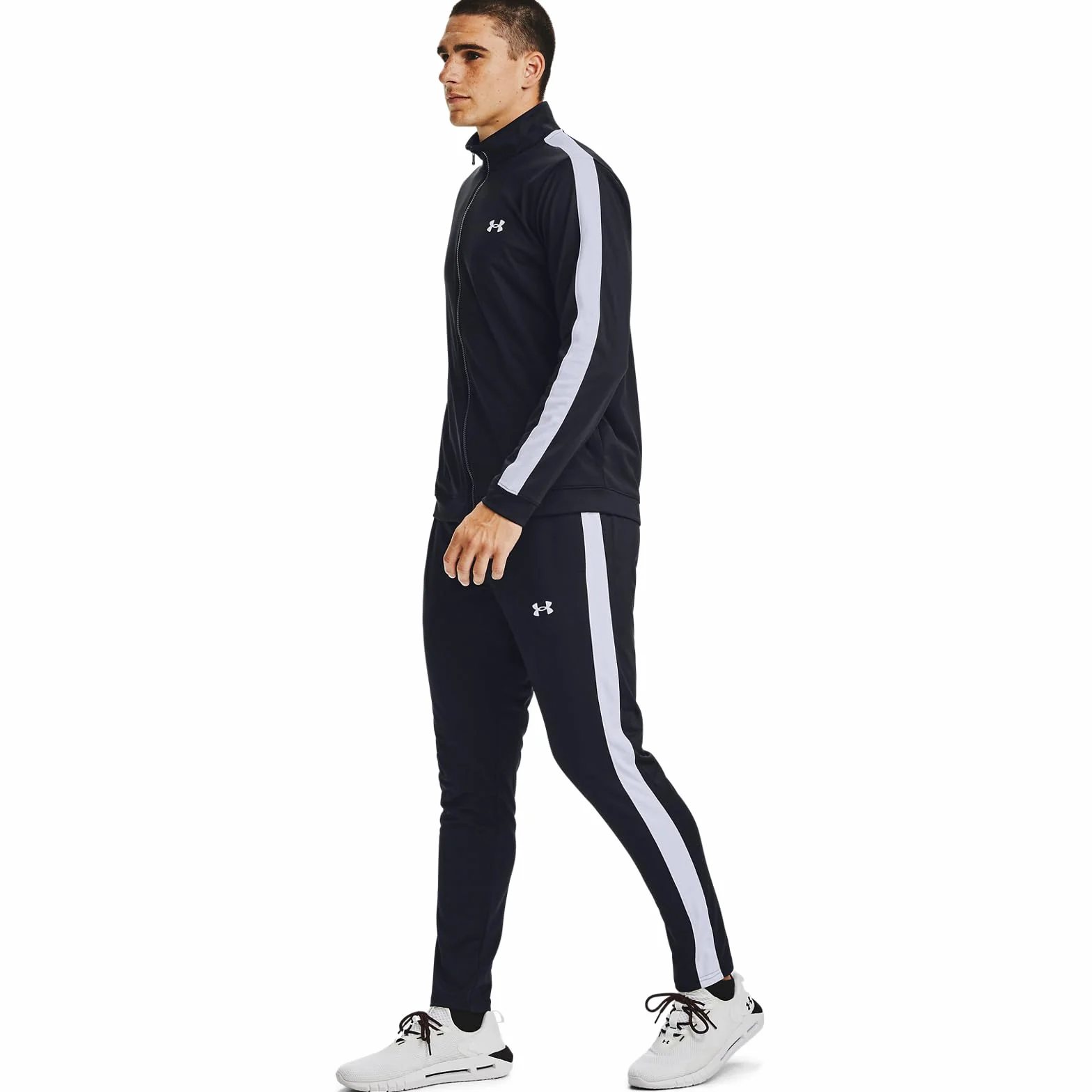 Under Armour Męski 2023 dzianinowy dres, odprowadzający pot, szybkoschnący, miękki dres treningowy