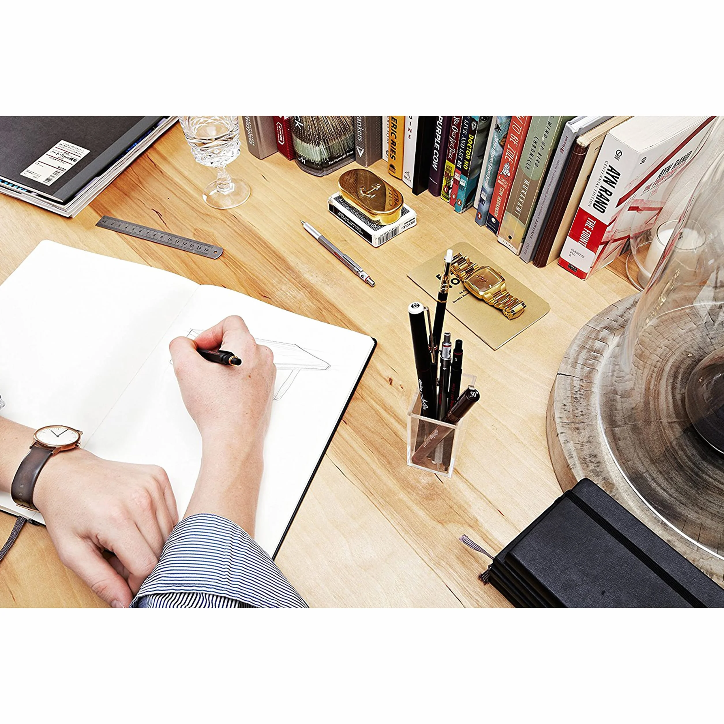 Rotring 800 1904447 Ołówek Automatyczny, Czarny, 0.5mm