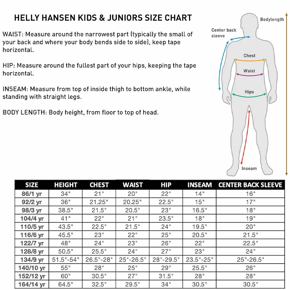 Dziecięca kurtka Helly Hansen K Rider 2.0 Ins Jacket, kobaltowa 2.0, 1